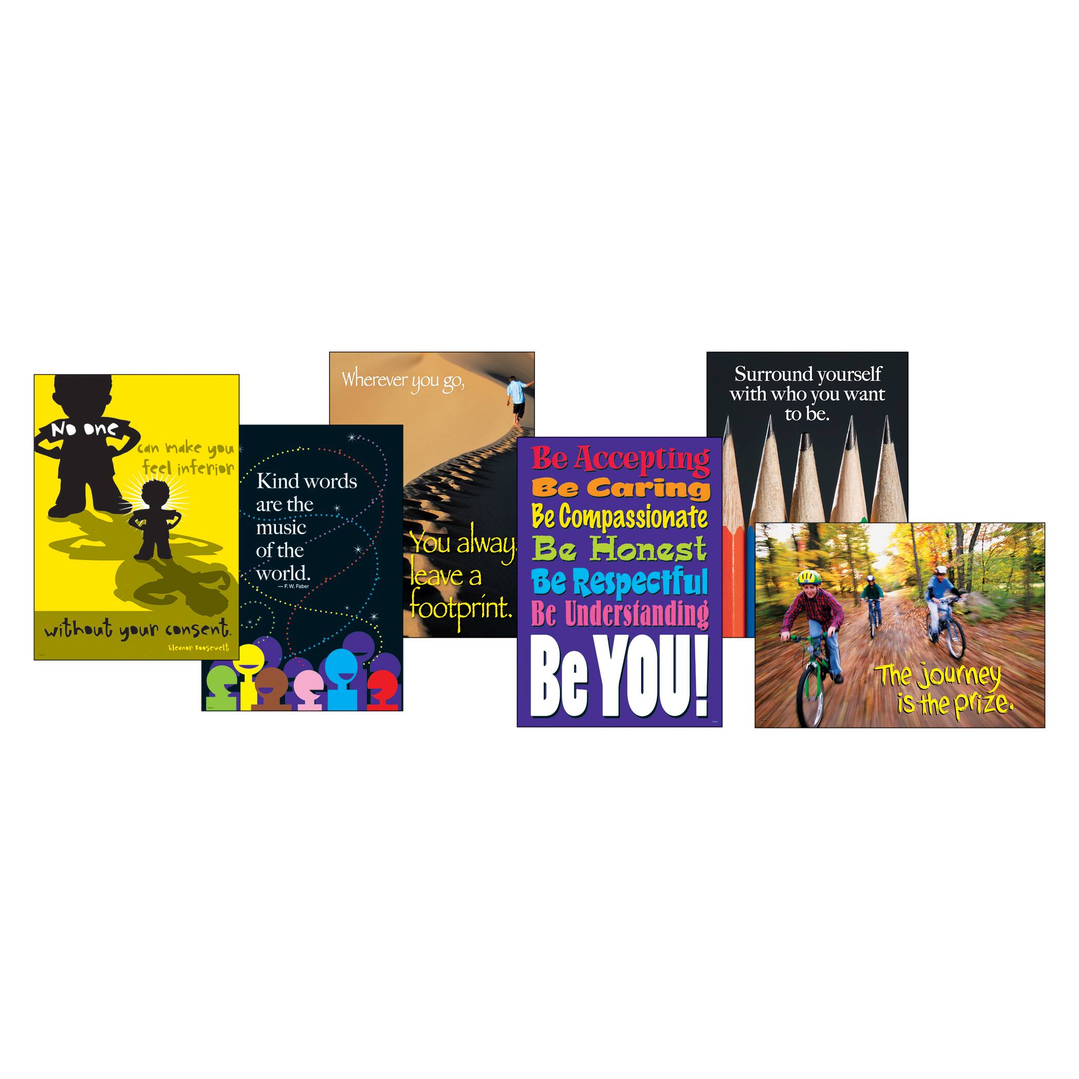 Think Positively ARGUS® Posters Combo Pack, 6 Pack