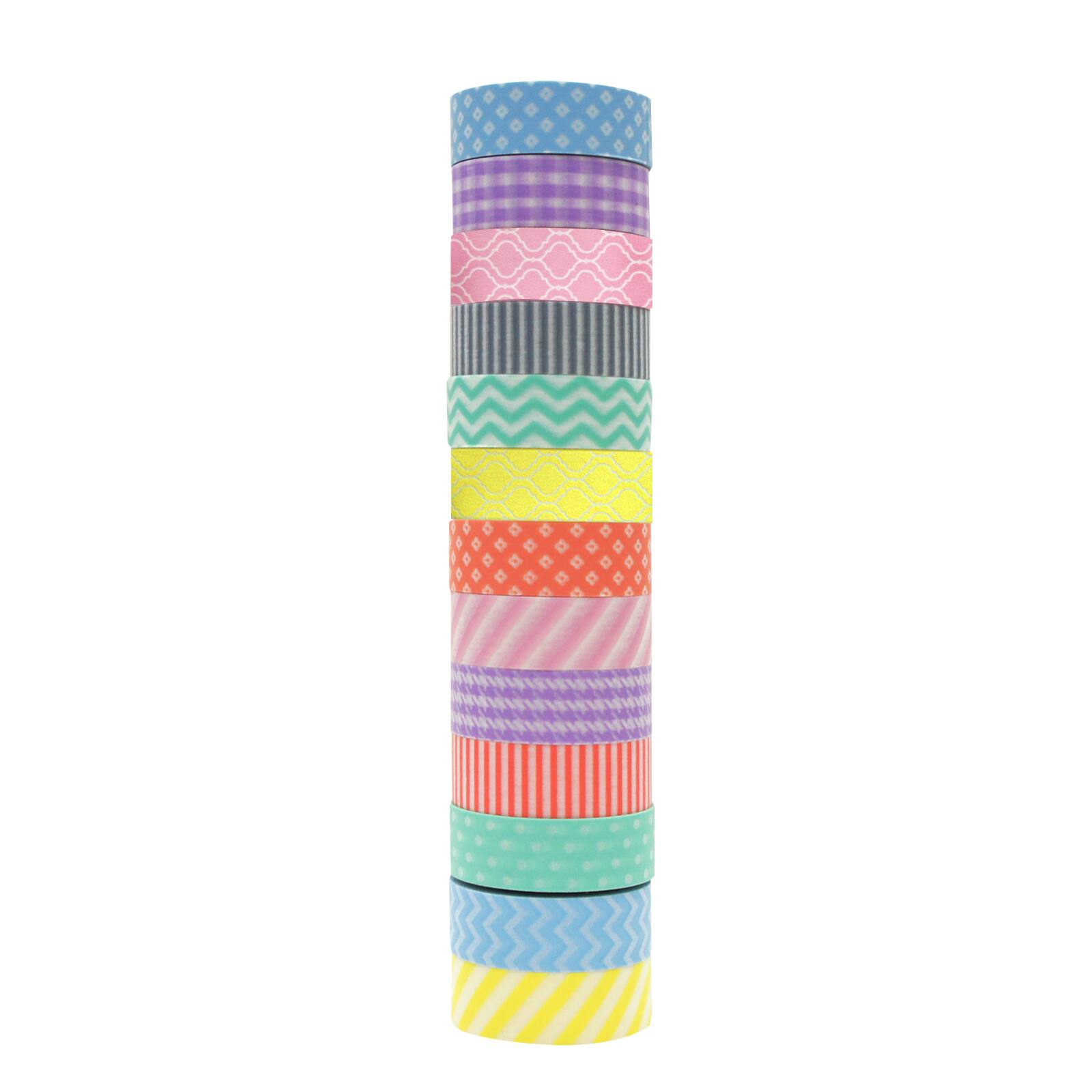 6 Packs: 13 ct. (78 total) Pastels Crafting Tape Set by Recollections™