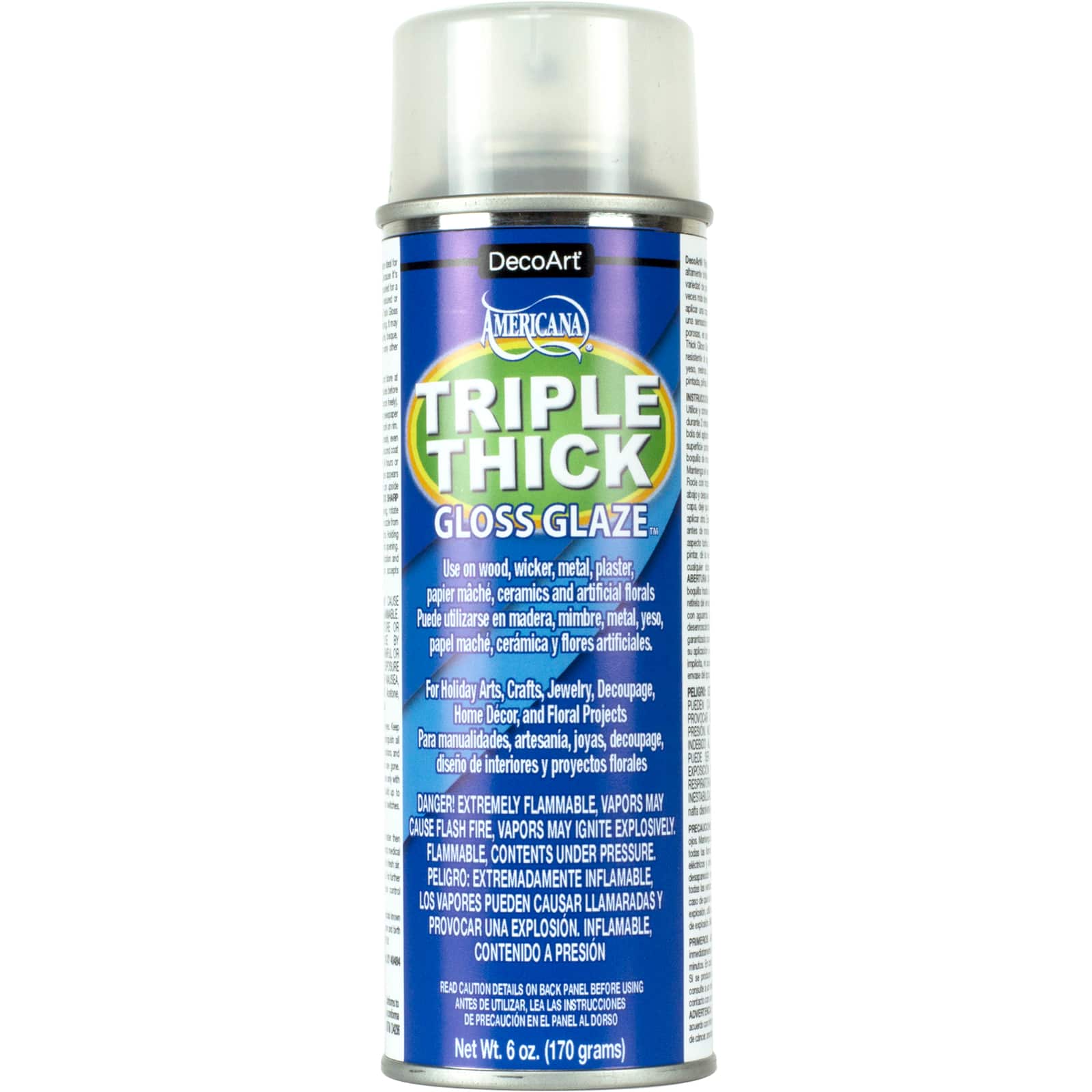 6 Pack: DecoArt® Americana® Triple Thick Gloss Glaze Spray