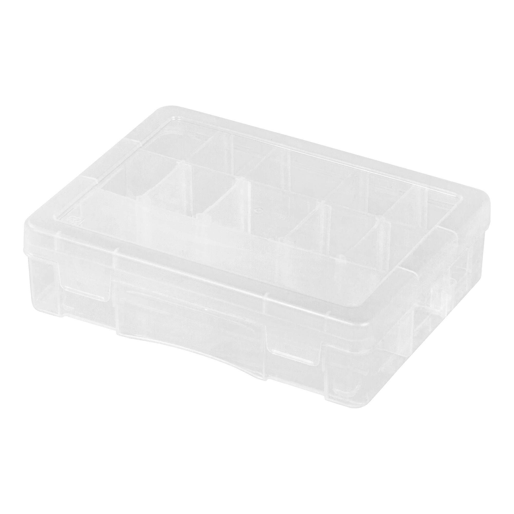 Shop for the Iris® Small Divided Case, Clear at Michaels