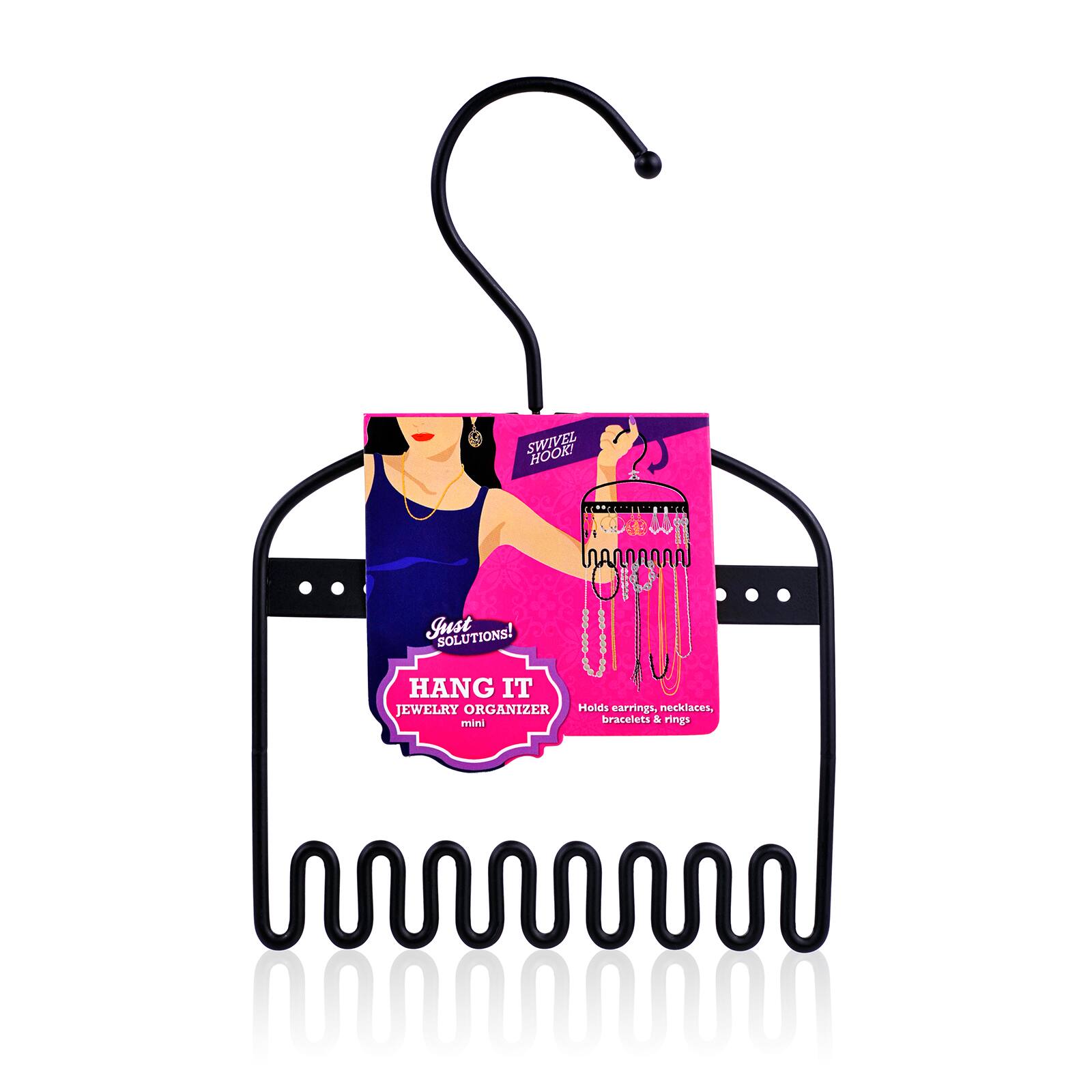 Buy the Trendsformers Jewelry Organizer Hanger, Black at Michaels