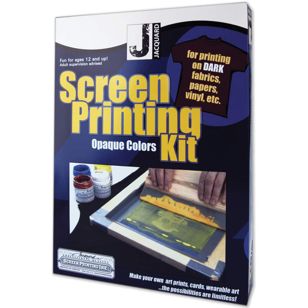 Jacquard Opaque Color Screen Printing Kit