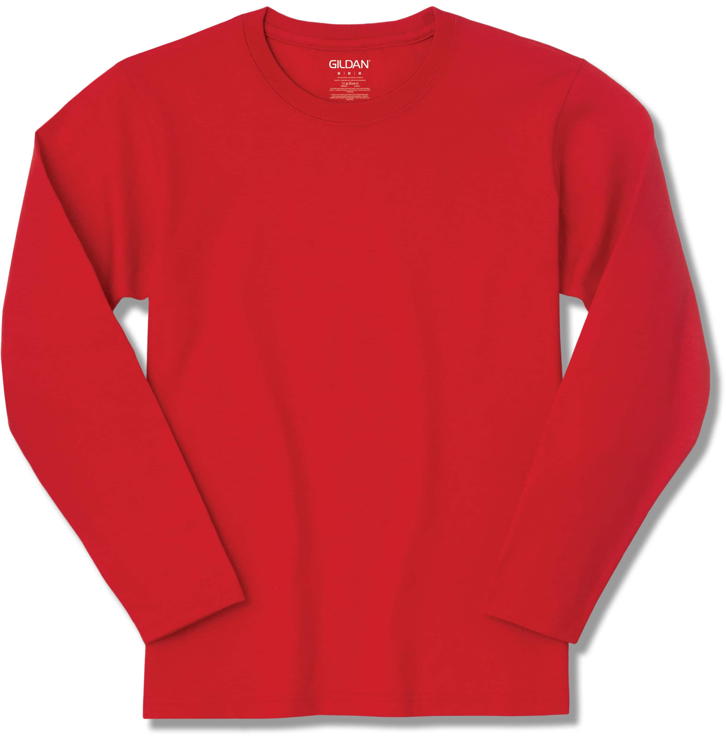 Gildan® Long Sleeve Crew Neck Adult T-Shirt