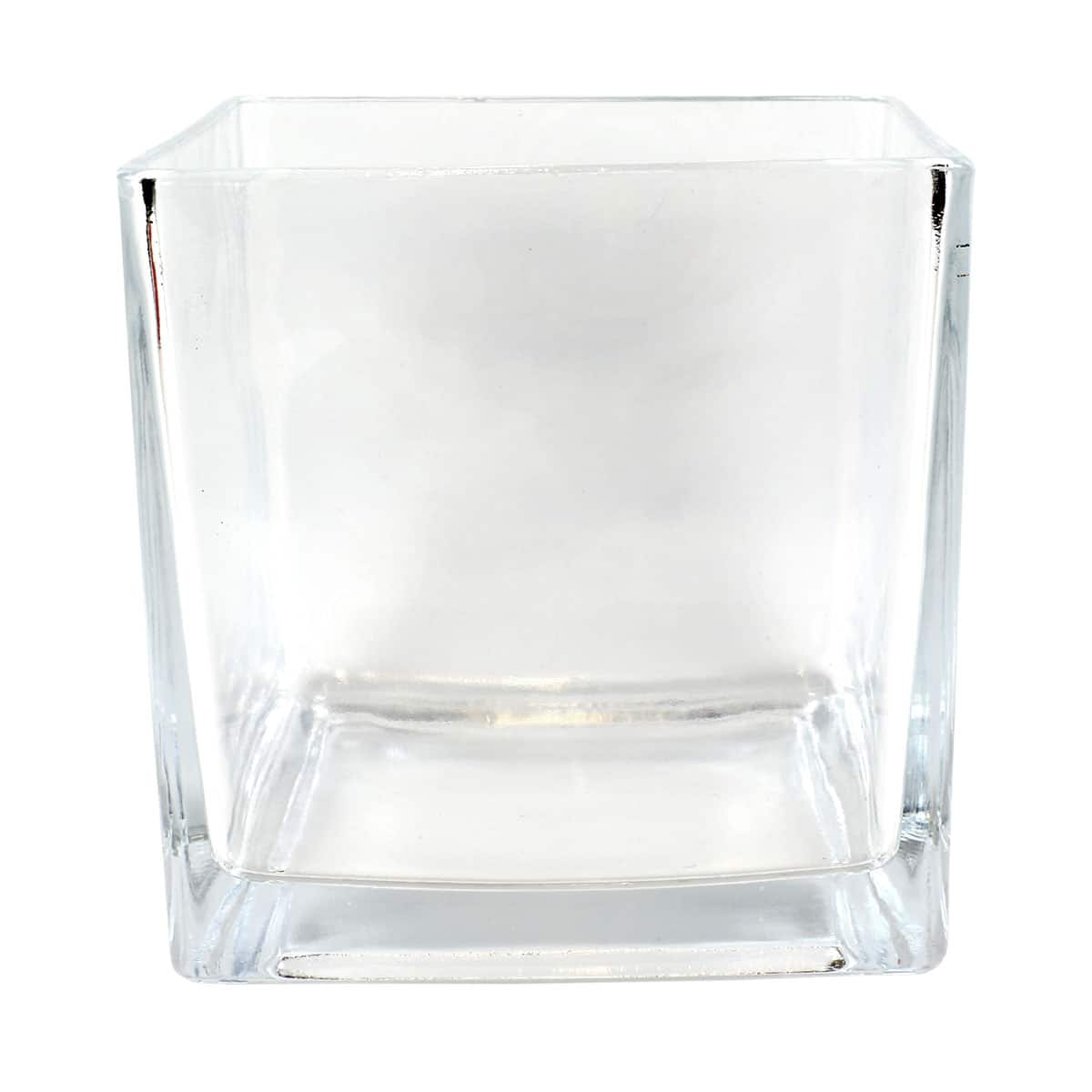 6&#x22; Square Glass Vase by Ashland&#xAE;