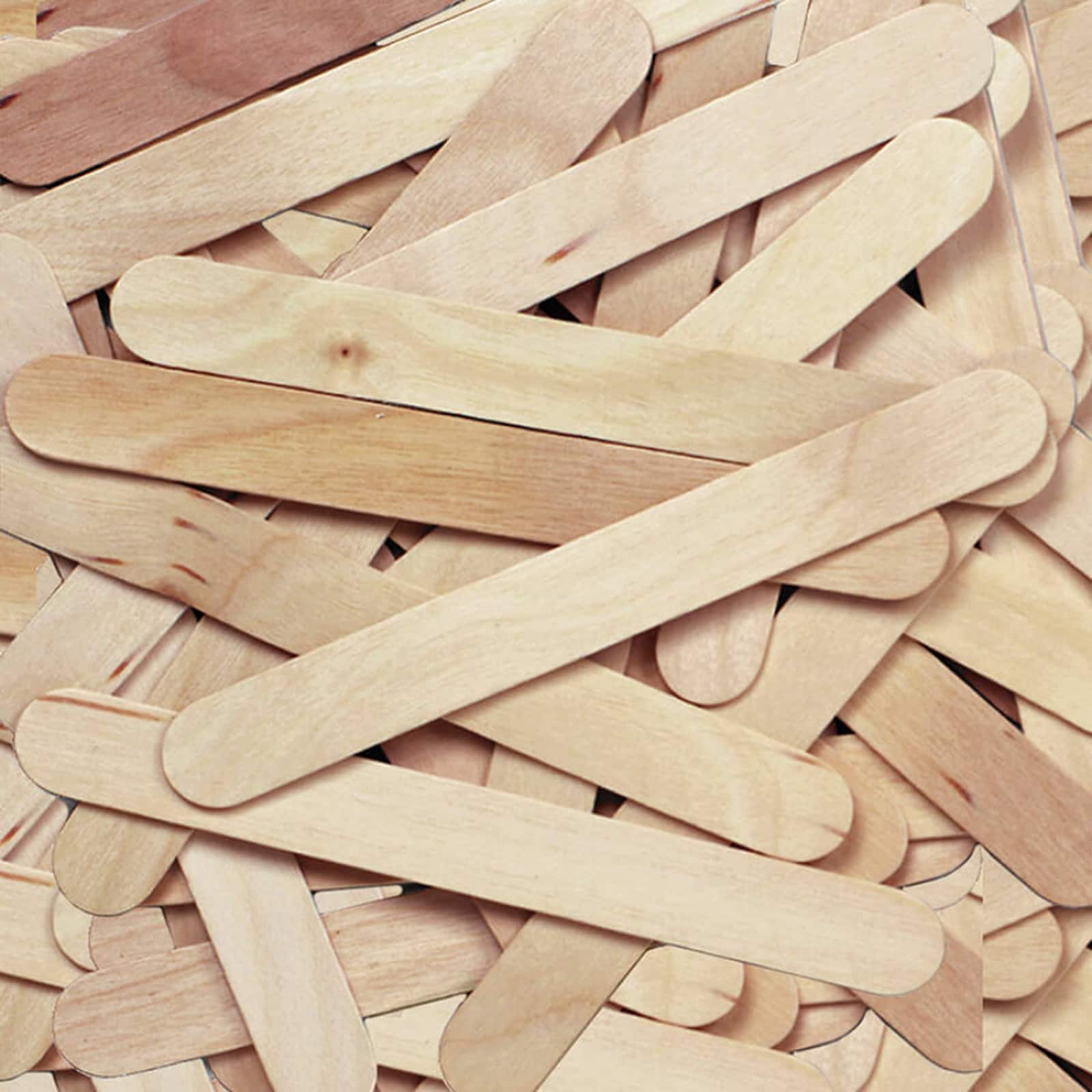 Jumbo Original Timber DIY Craft Sticks Popsicle Sticks Tongue