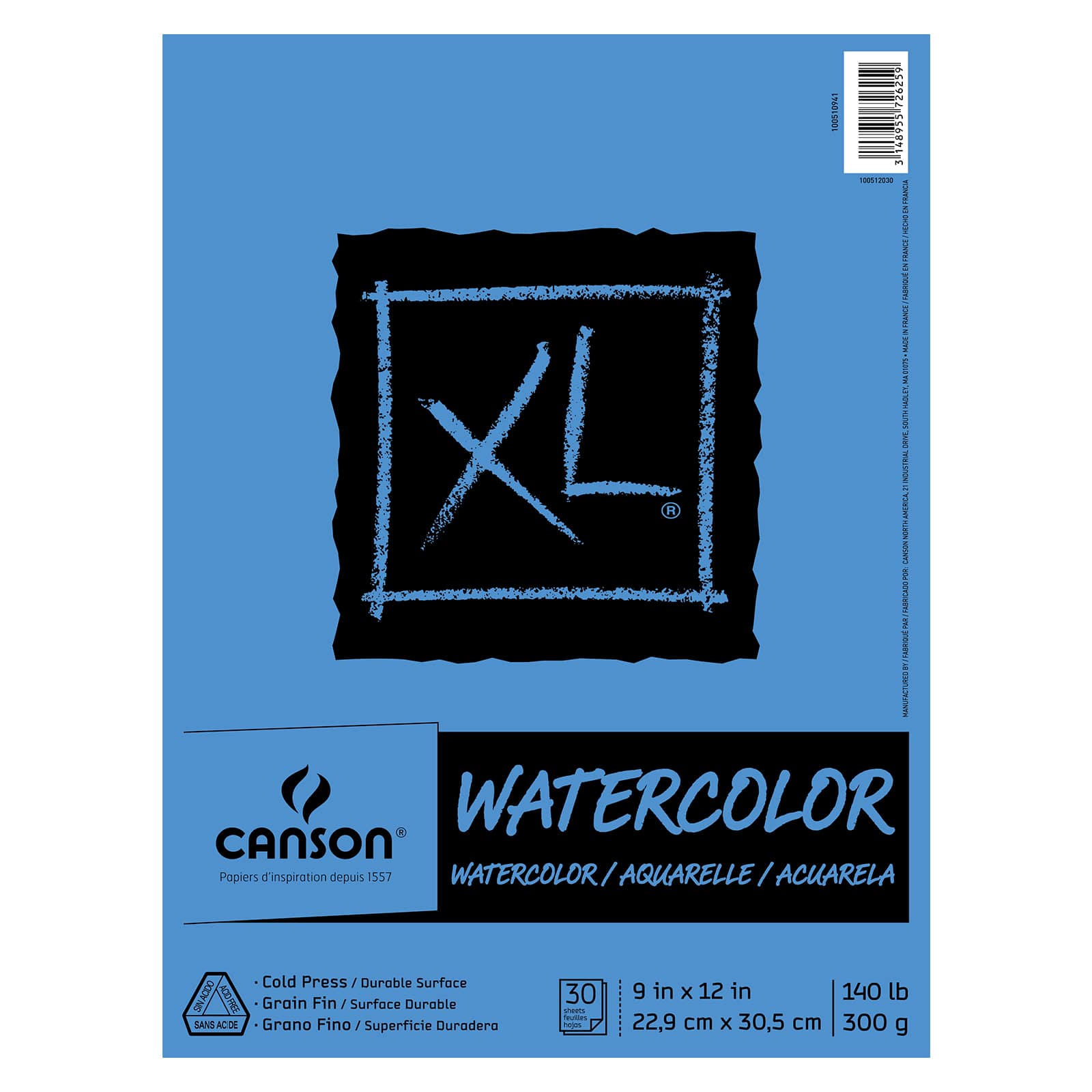 6 Pack: Canson&#xAE; XL&#xAE; Watercolor Pad