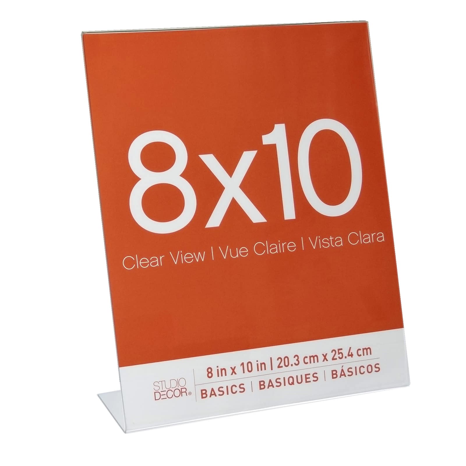 Acrylic Basics Vertical Bent Frame by Studio Décor®