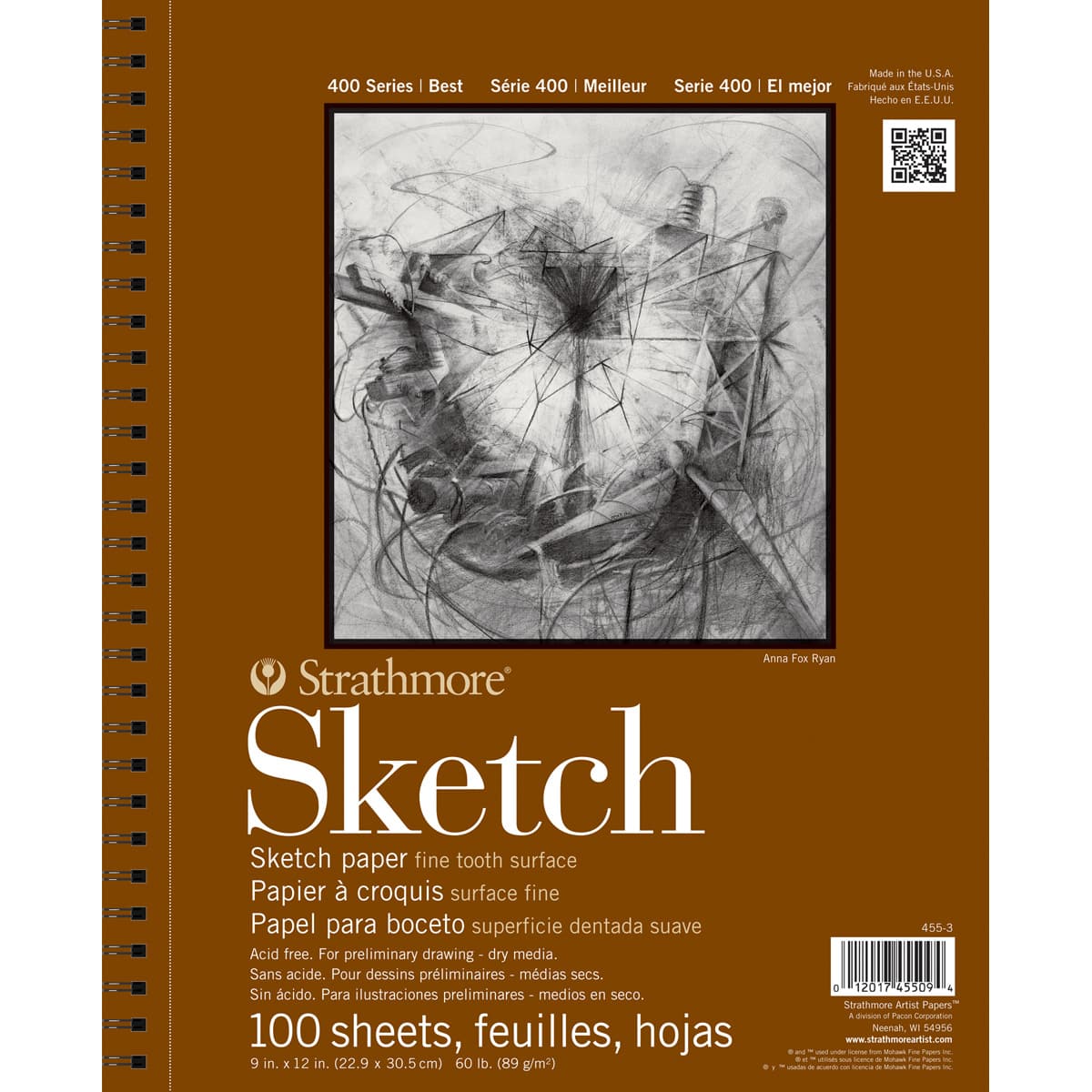 Personalized Leather sketchbook cover for Strathmore sketchbook Sketch Paper