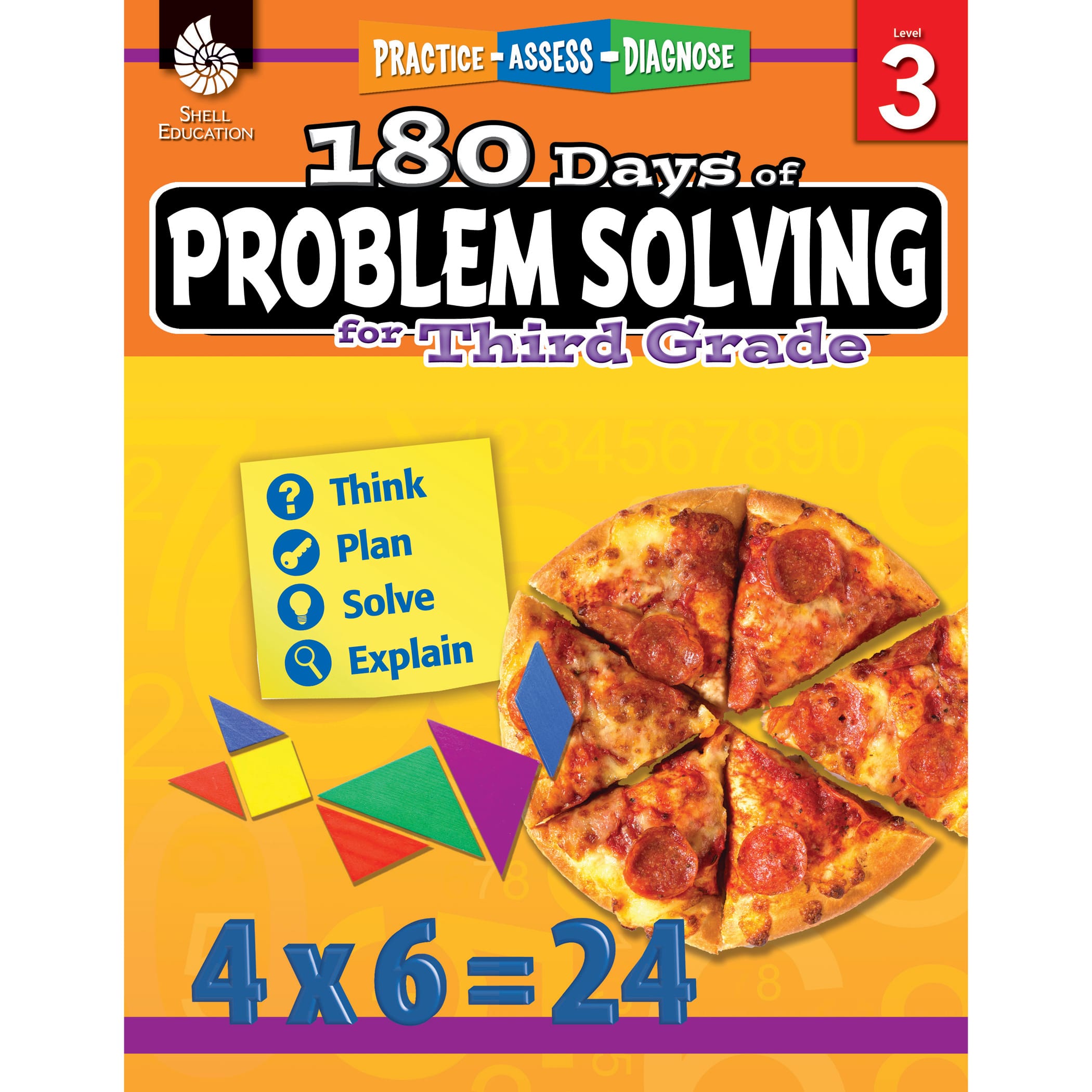 180 Days of Problem Solving Book, Grade 3