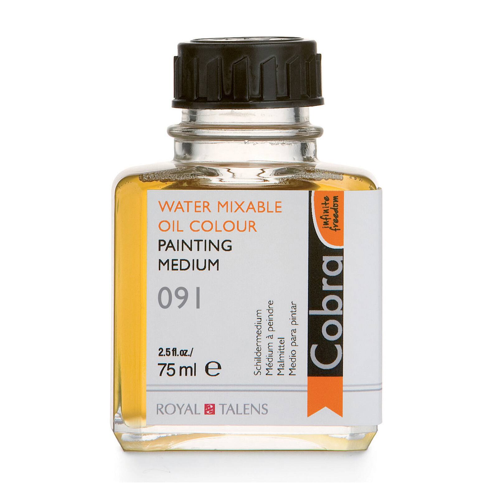 Cobra Water Mixable Oil Colour Painting Medium