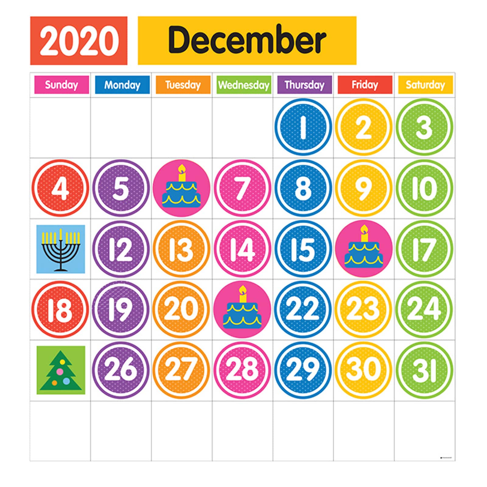 Magnets Tools™ Giant Magnetic Calendar Set