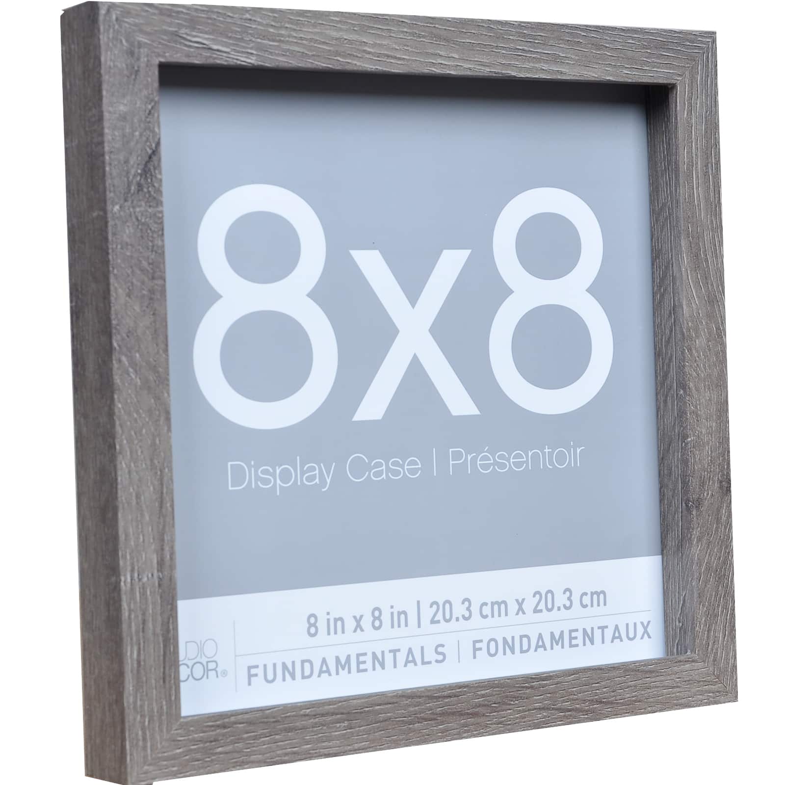 12 Packs: 3 ct. (36 total) Gray 8&#x22; x 8&#x22; Shadow Boxes, Fundamentals by Studio D&#xE9;cor&#xAE;