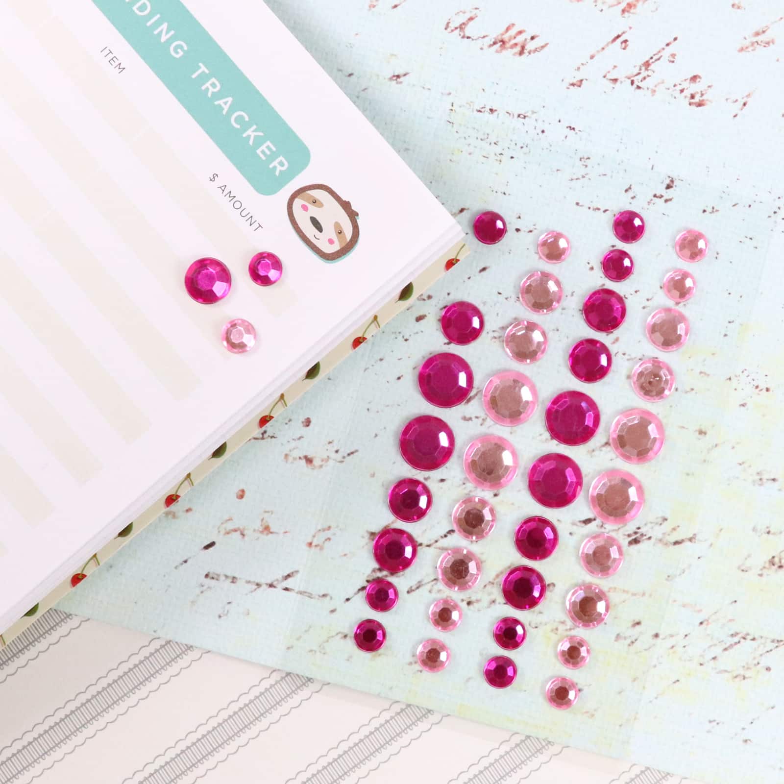 24 Pack: Assorted Acrylic Rhinestone Stickers by Craft Smart™