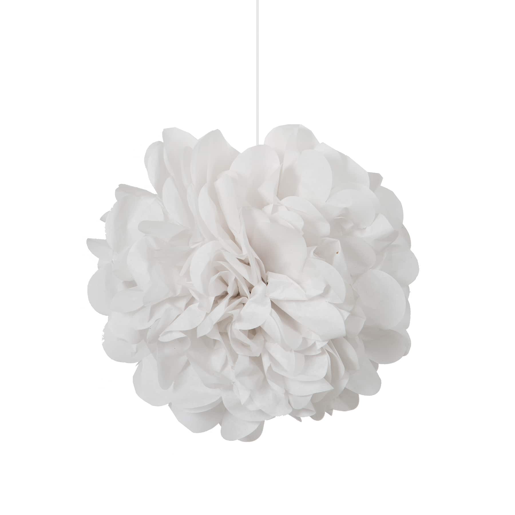 Tissue Paper Balls White Party Decorations