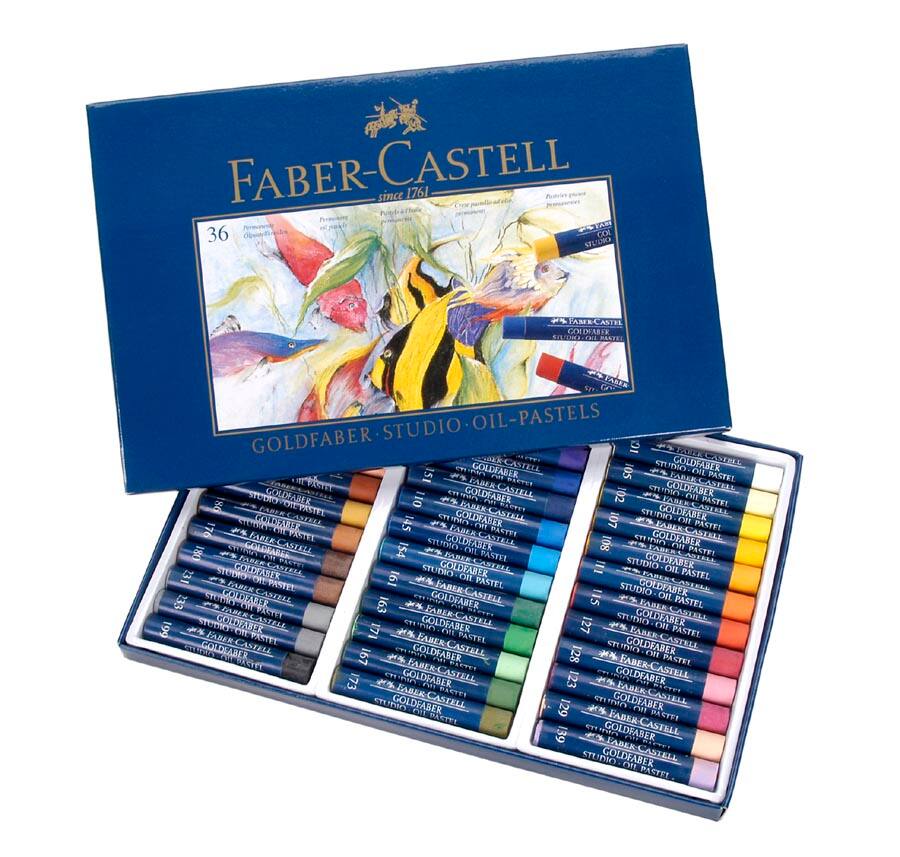 Faber Castell Oil Pastel Crayons 36 Pieces