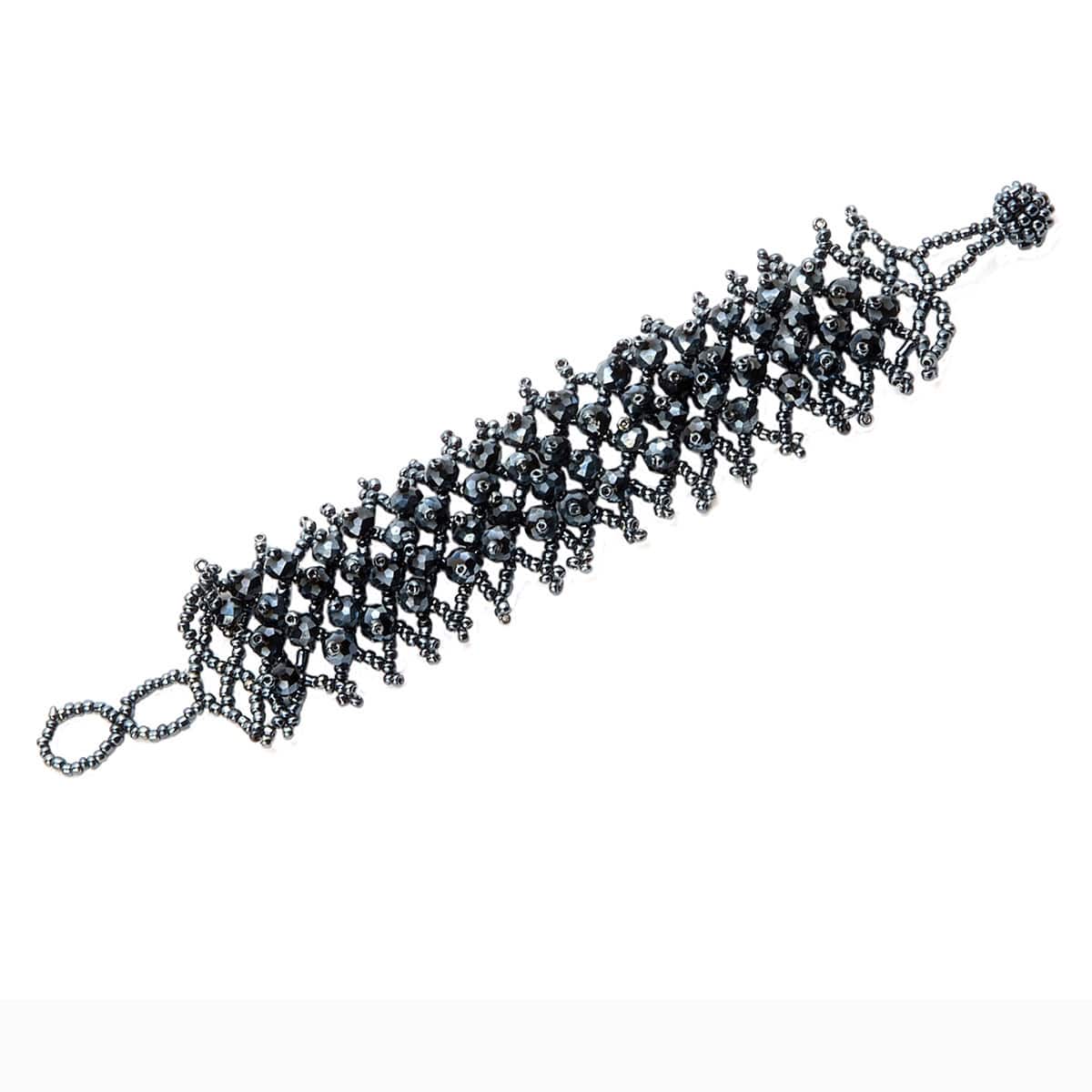 Darice&#xAE; Crystal Fringe Beaded Bracelet