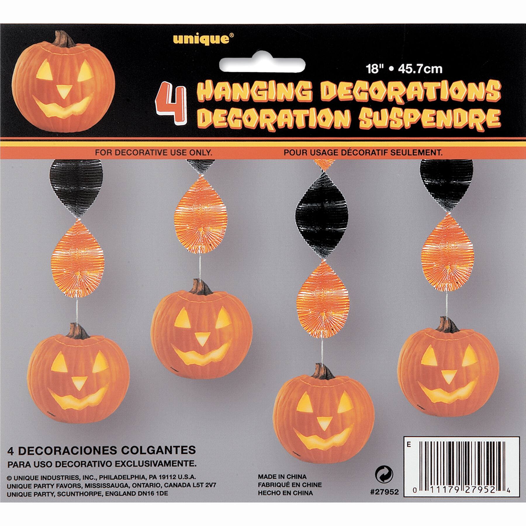 Jack O Lantern Pumpkin Halloween Ceiling Decorations Halloween