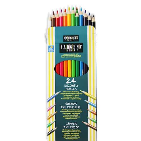 6 Packs: 6 Packs 24 ct. (864 total) Sargent Art® Colored Pencils | Michaels