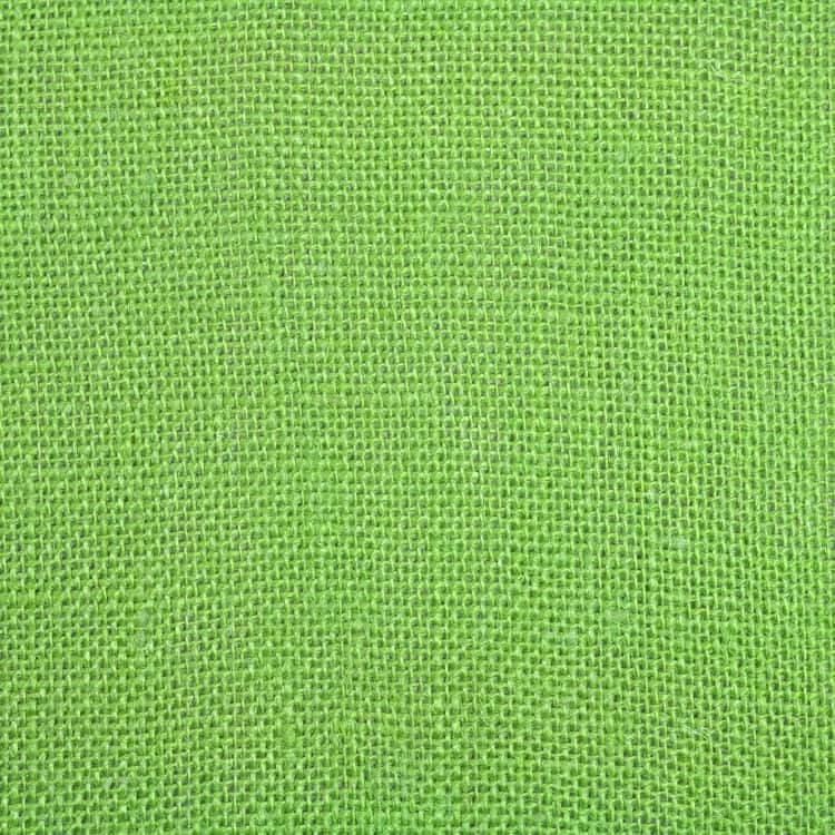 Lime Green Sultana Burlap