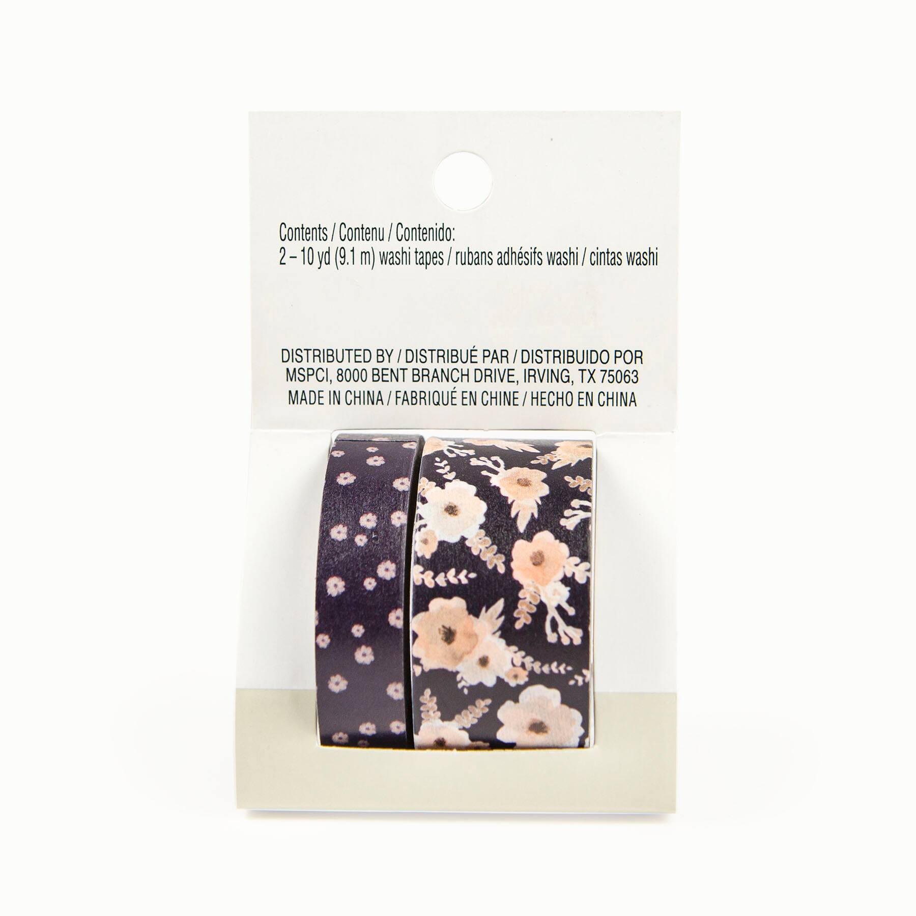 Shop for the Navy & Peach Floral Washi Tapes By Recollections™ at Michaels