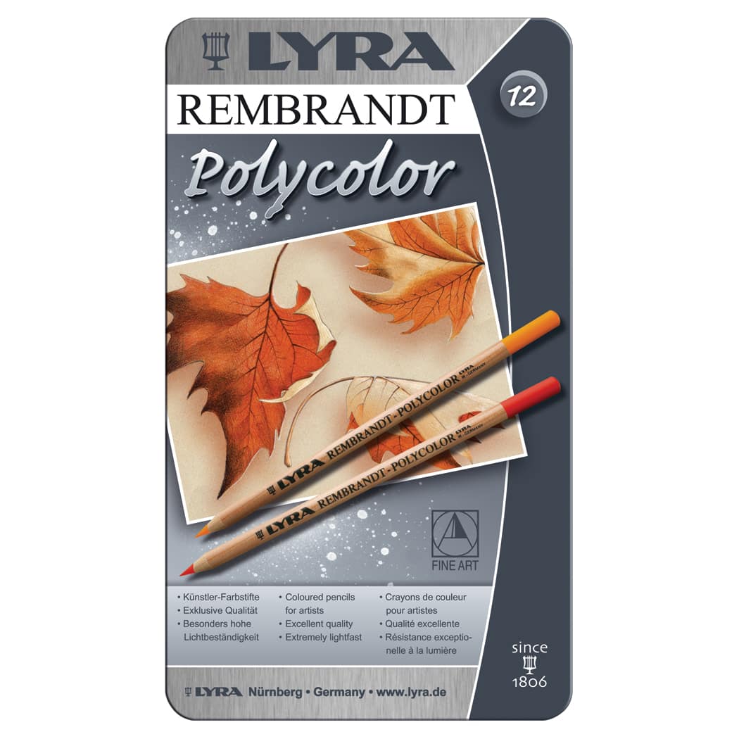 Lyra Rembrandt Polycolor Colored Pencil 12 Color Set | Michaels