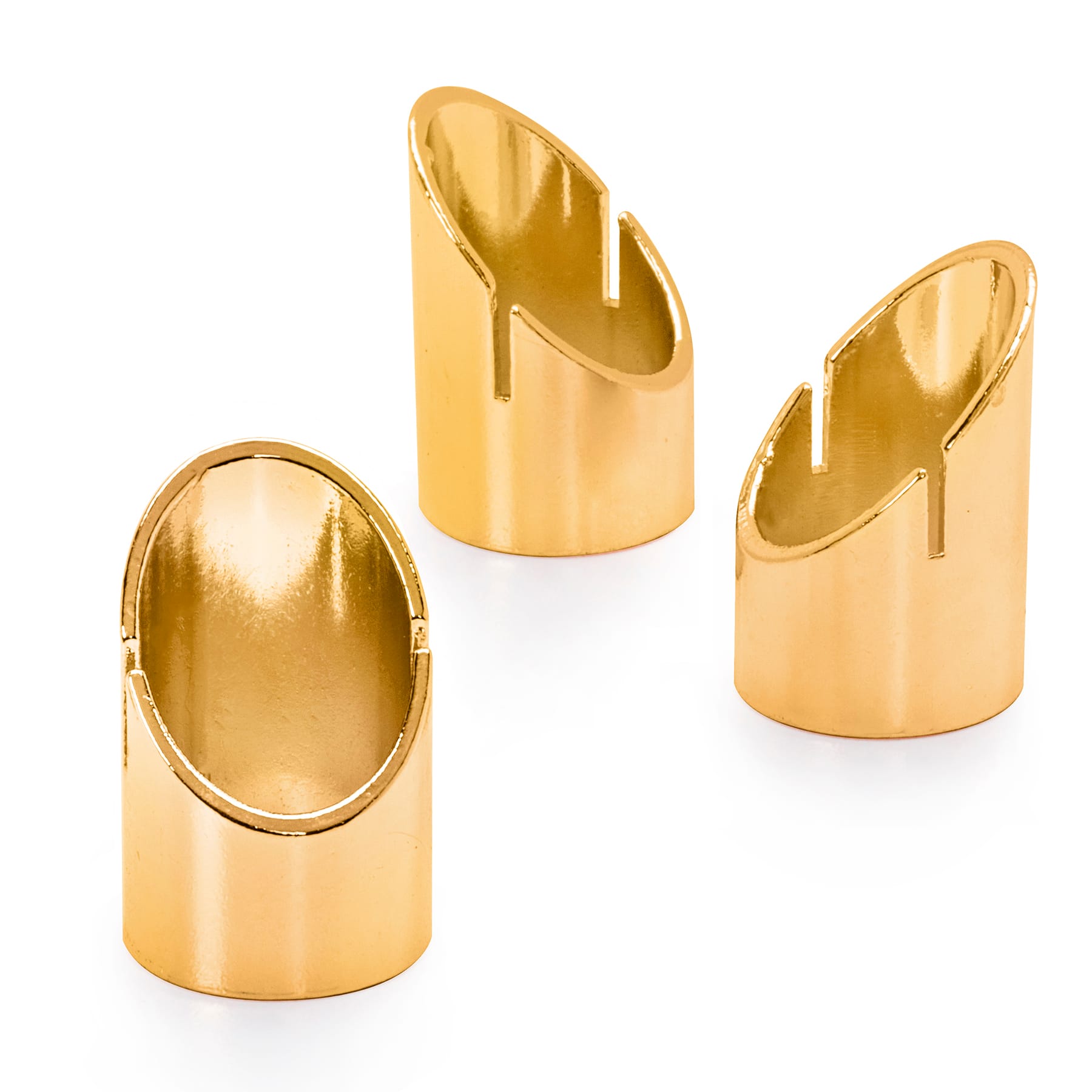 gold table place card holders