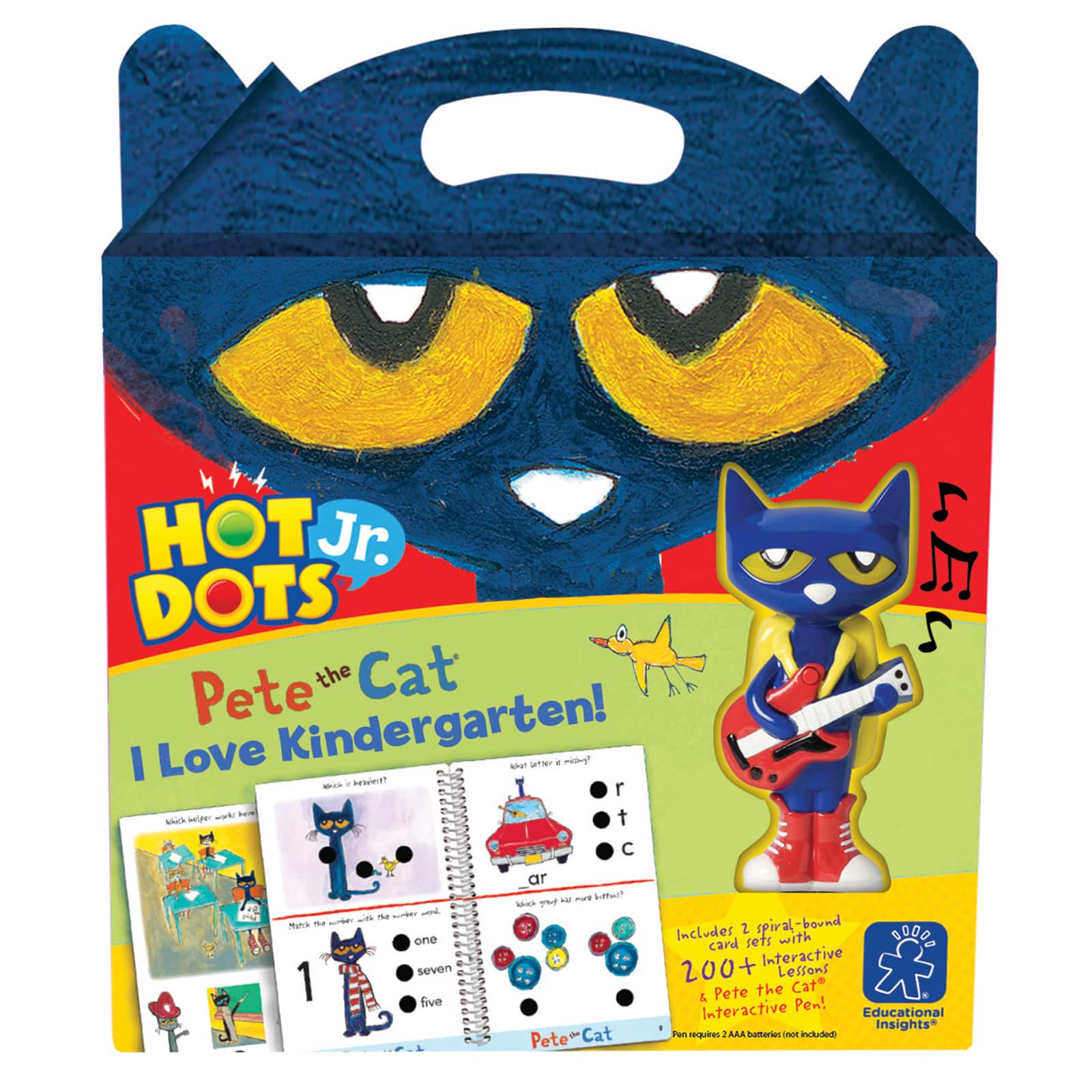 Hot Dots Jr Pete The Cat I Love Kindergarten Set Pen