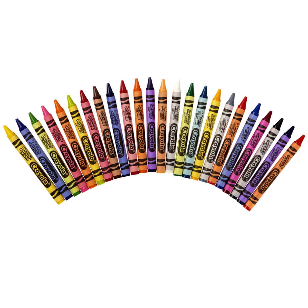 12 Packs: 24 ct. (288 total) Crayola&#xAE; Washable Crayons