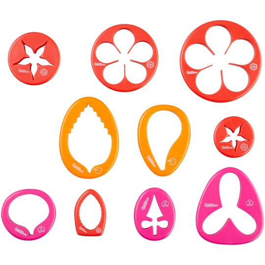 Wilton Gum Paste Flower Cut Outs Set Wilton Gum Paste Flower Cut Outs Set