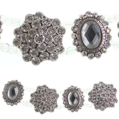 Mixed Metallic & Crystal Shiny Slider Beads by Bead Landing™ image