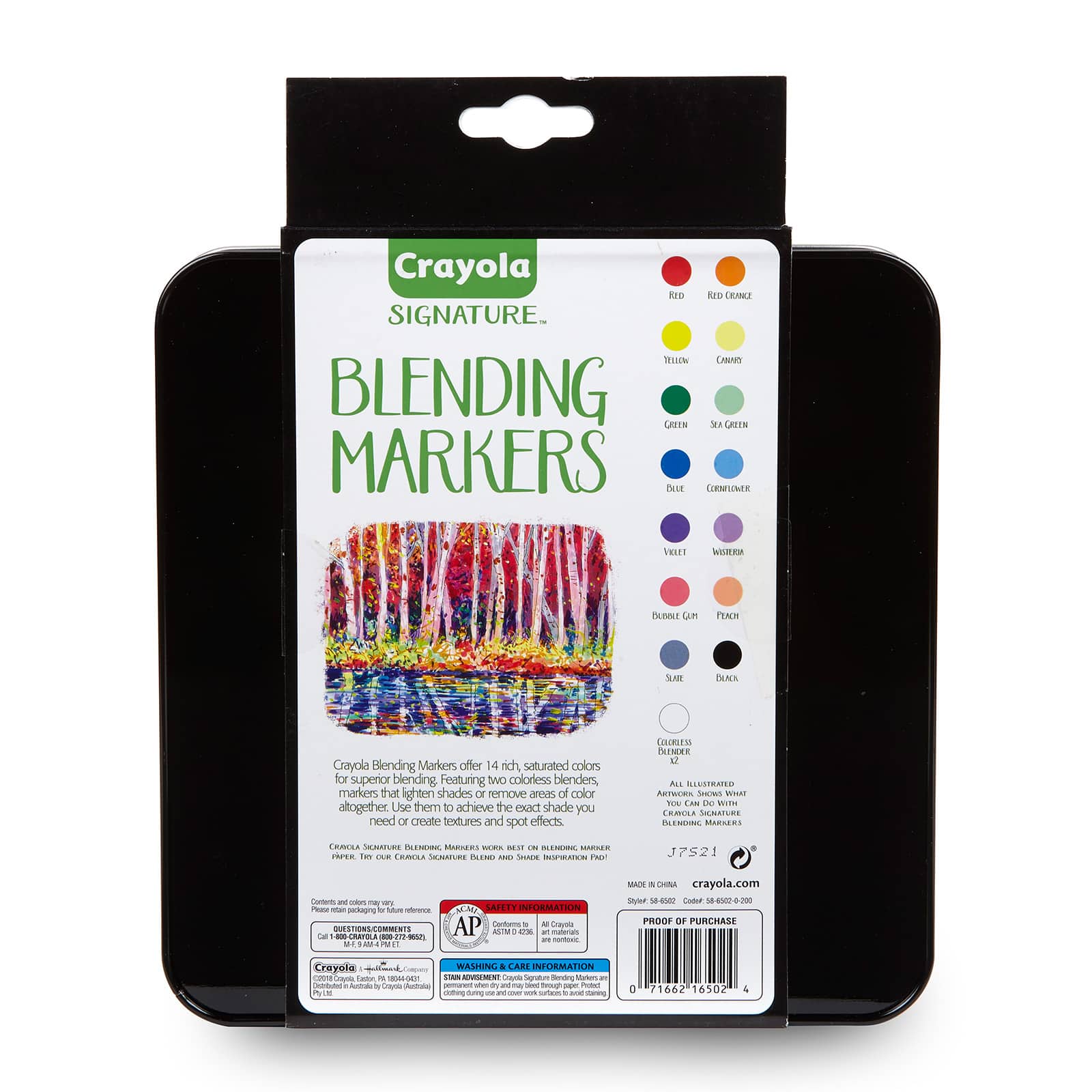 6 Packs: 16 ct. (96 total) Crayola® Signature™ Blending Markers