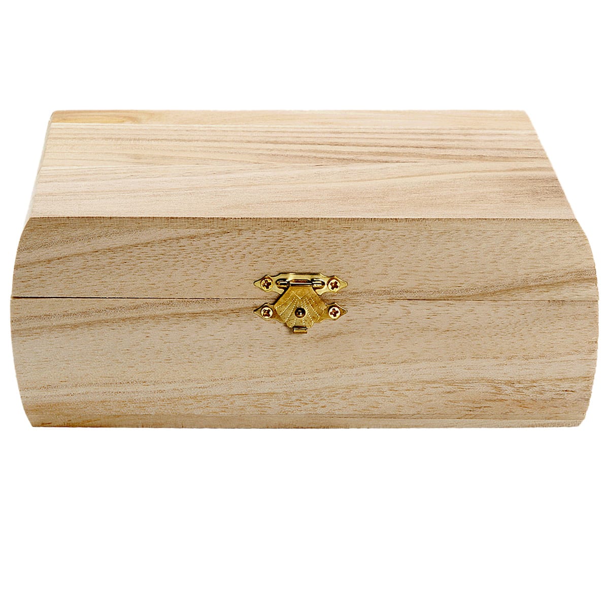 Curved Sides Wooden Box by ArtMinds®