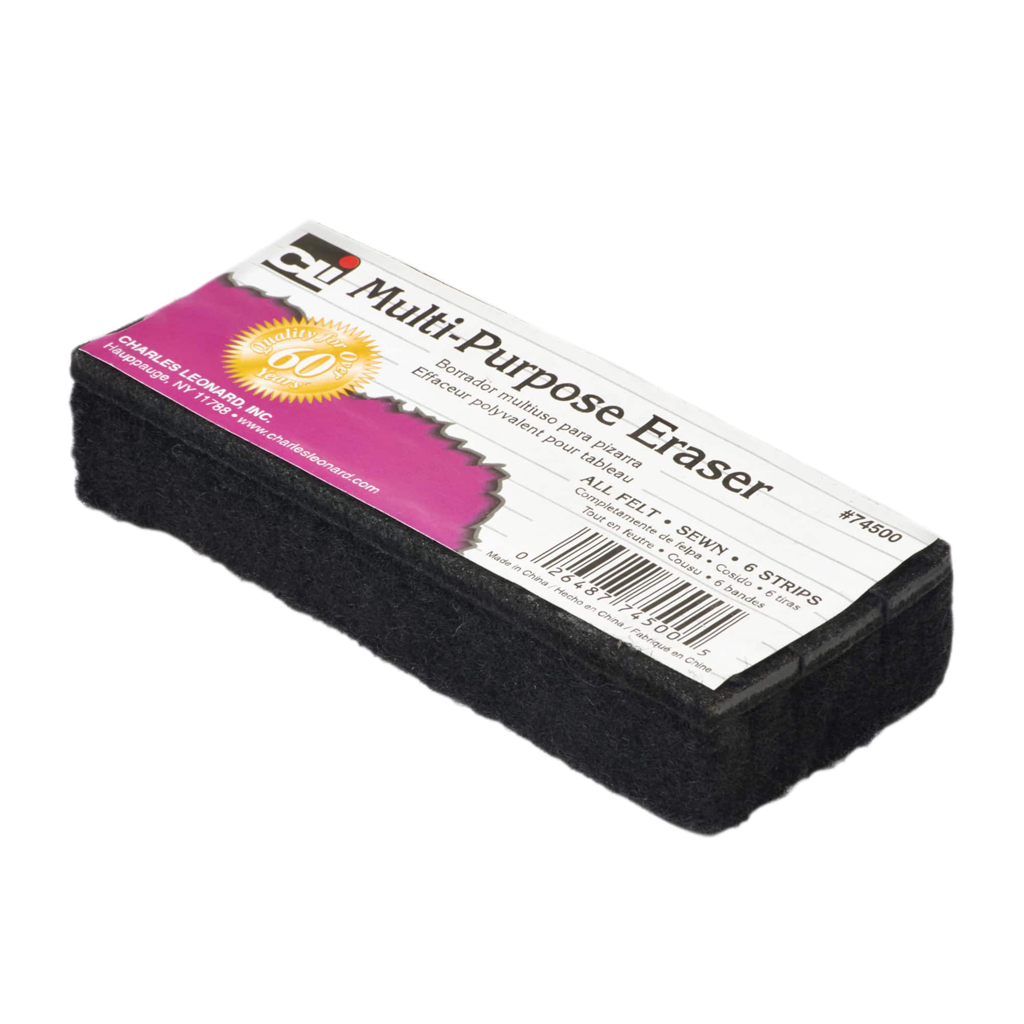Charles Leonard Multi-Purpose Eraser, 12ct.