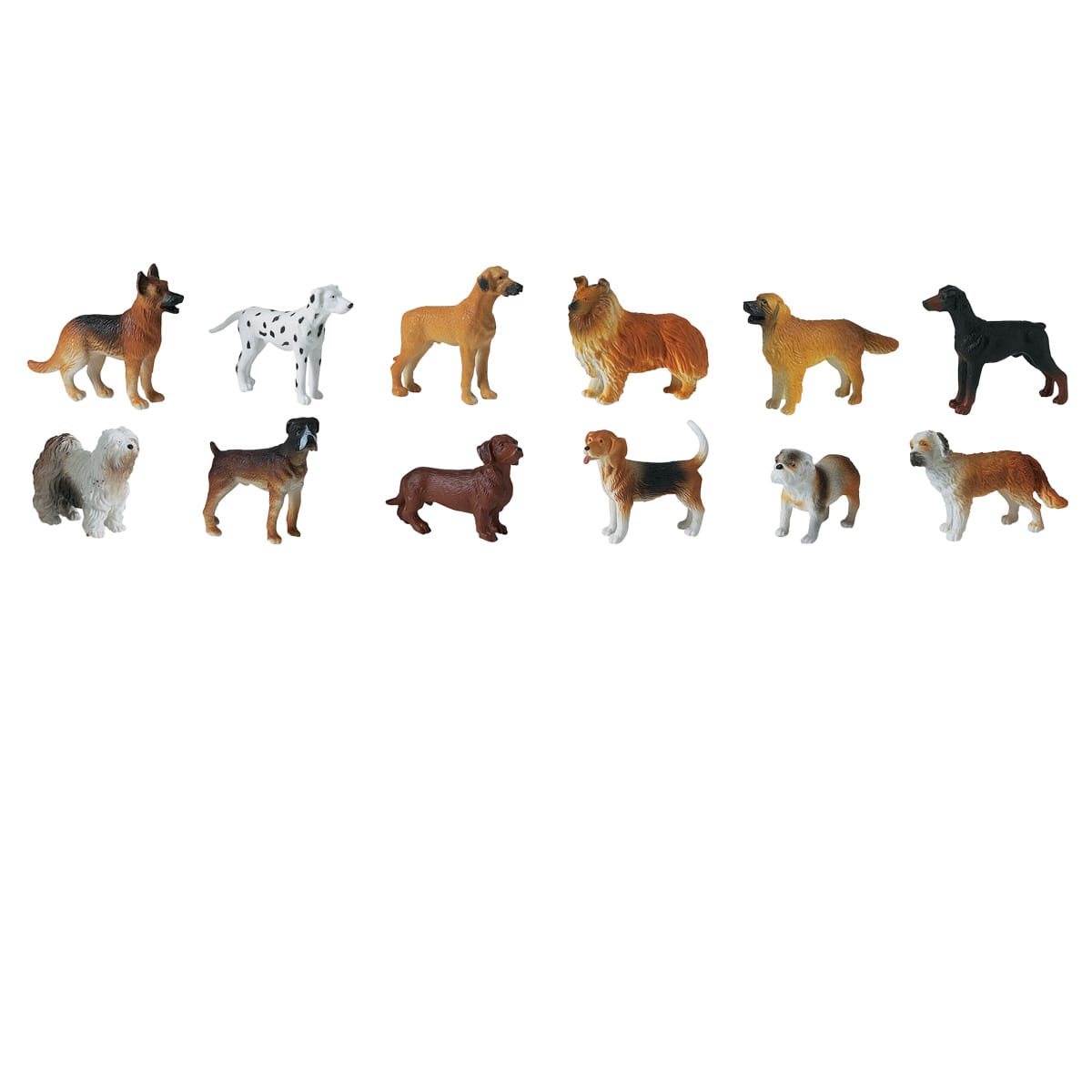 12 Pack: Safari Ltd&#xAE; TOOBS&#xAE; Dogs Set