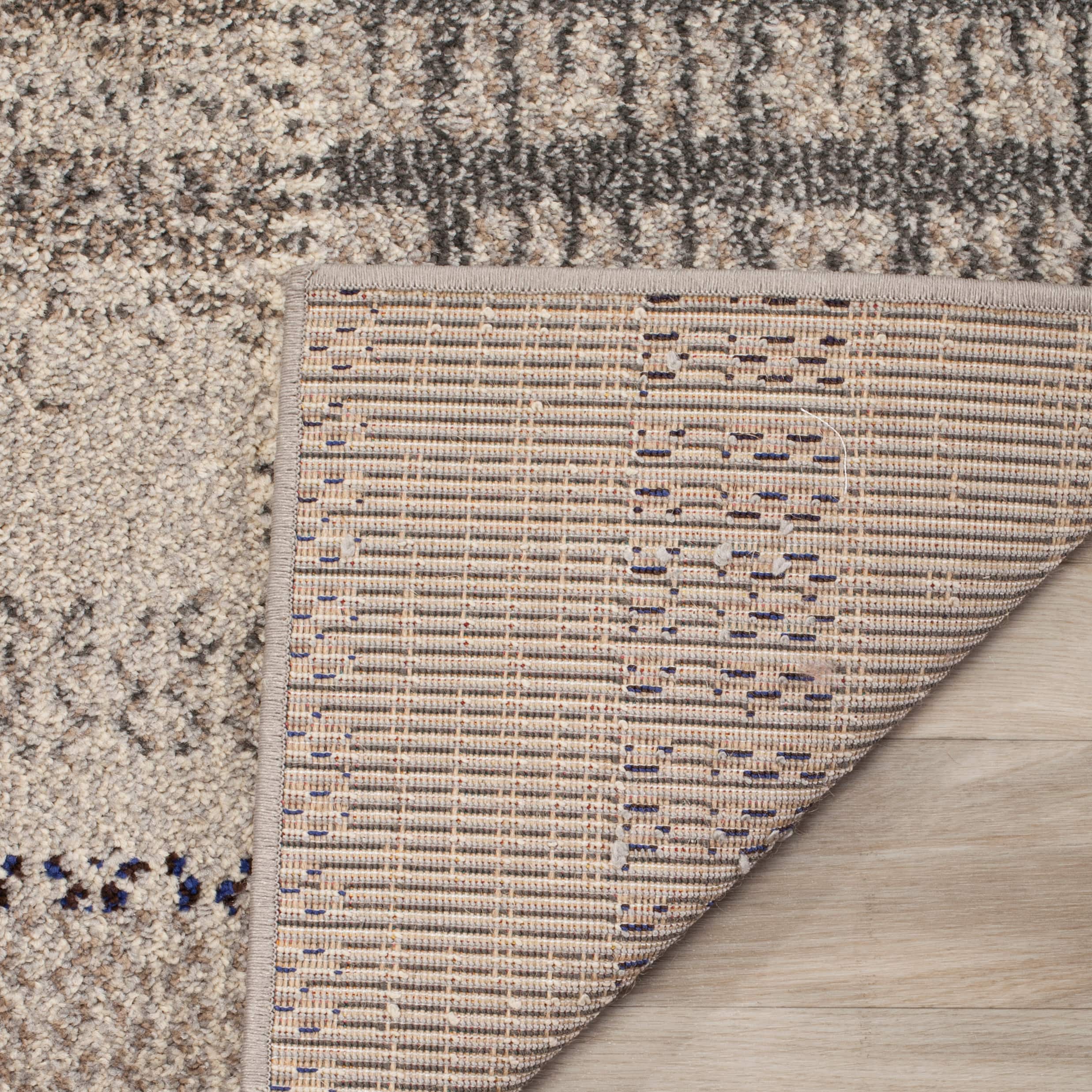 Monaco Block Transitional 4&#x27; X 5&#x27;-7&#x22; Area Rug
