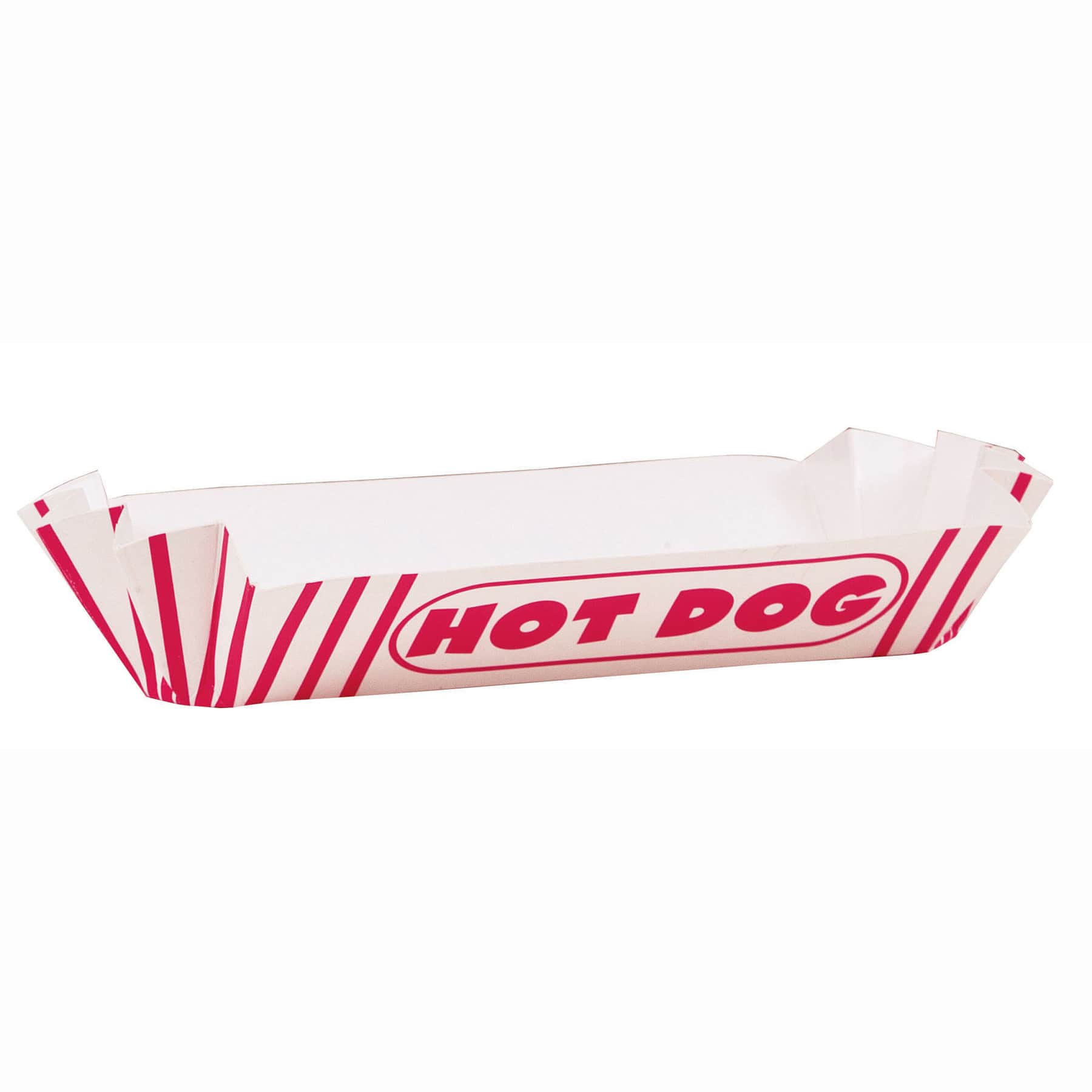 Paper Hot Dog Trays 8ct