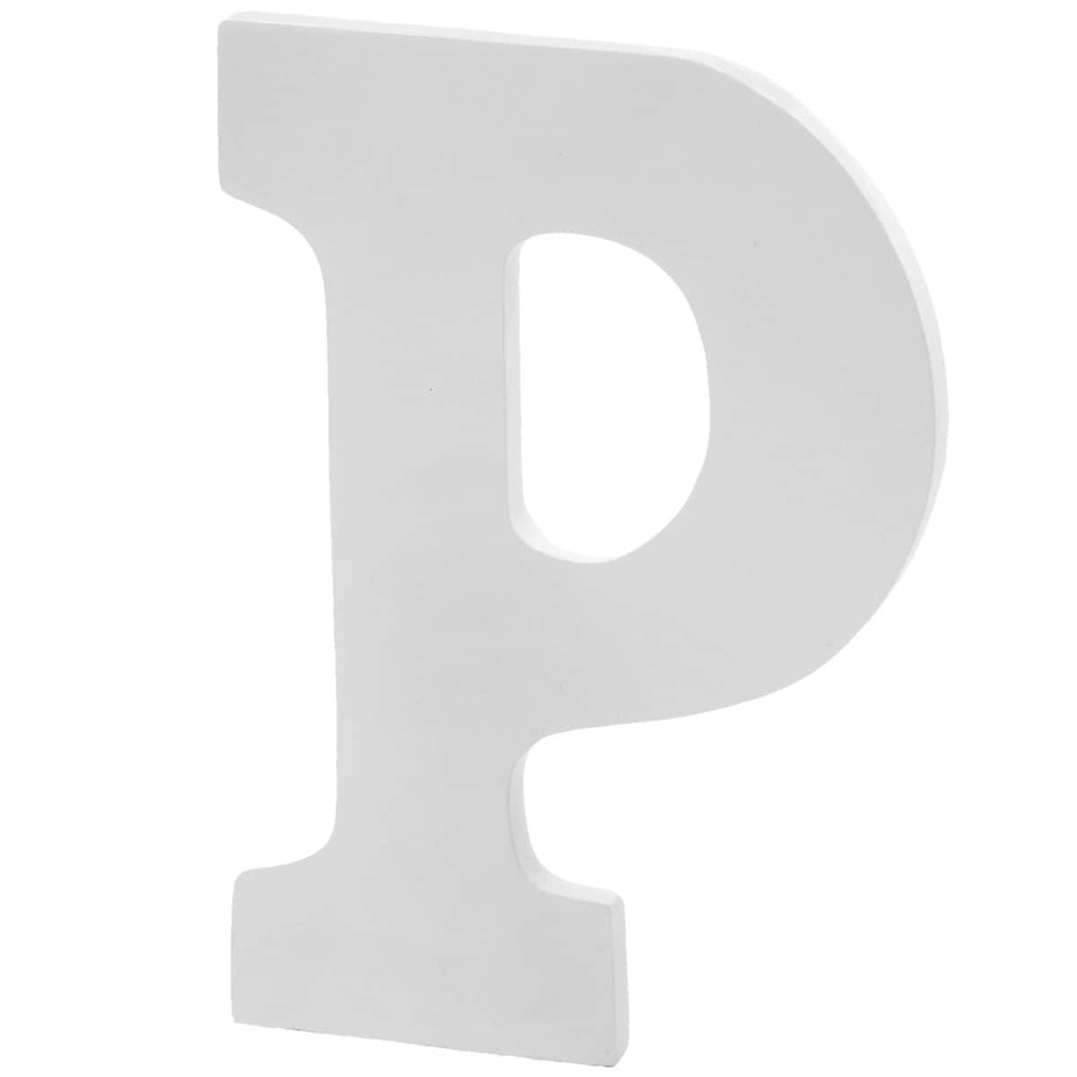 6 Pack: 9" White MDF Whimsy Letter by Make Market®