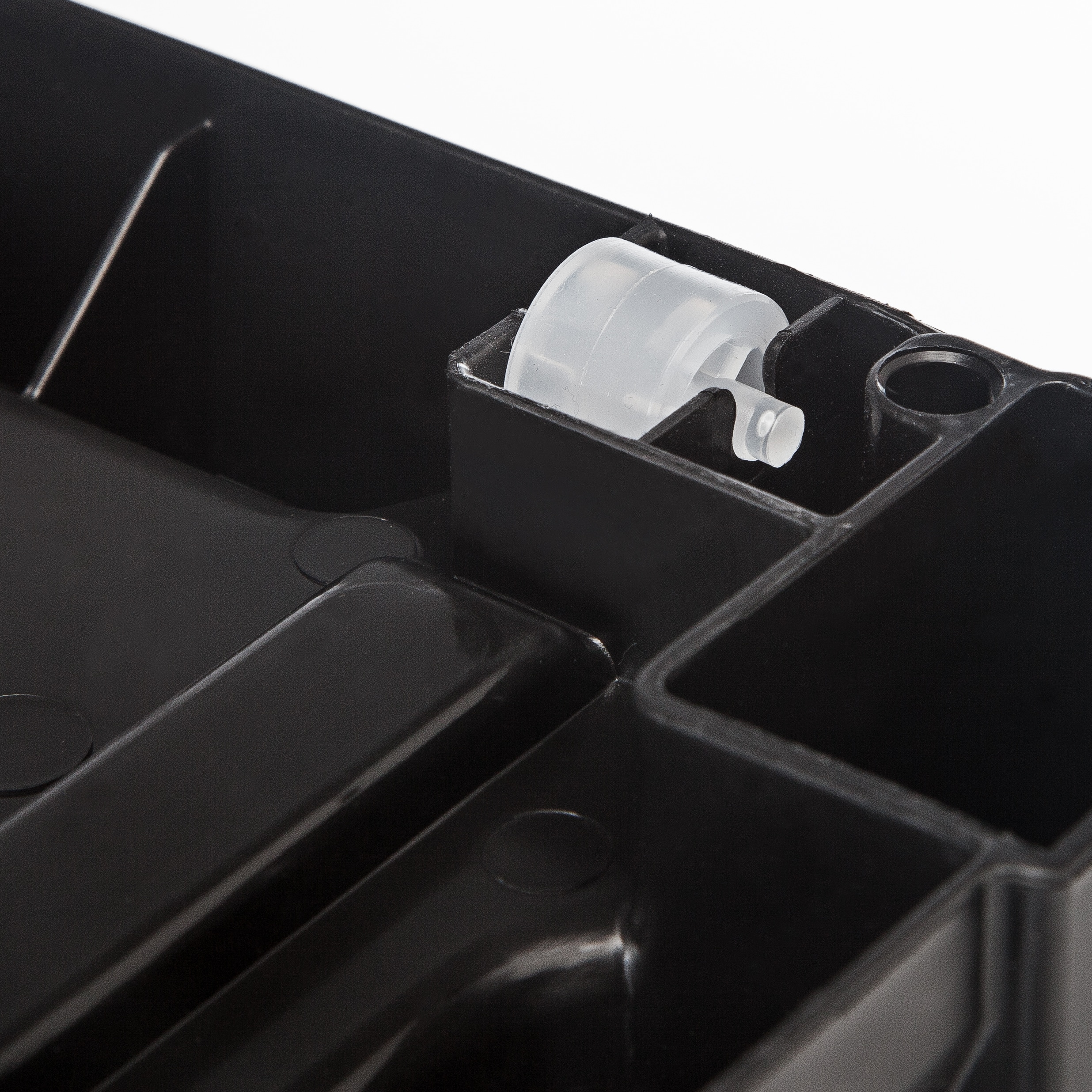 Iris&#xAE; 3-Drawer Cart with Organizer Top, Black