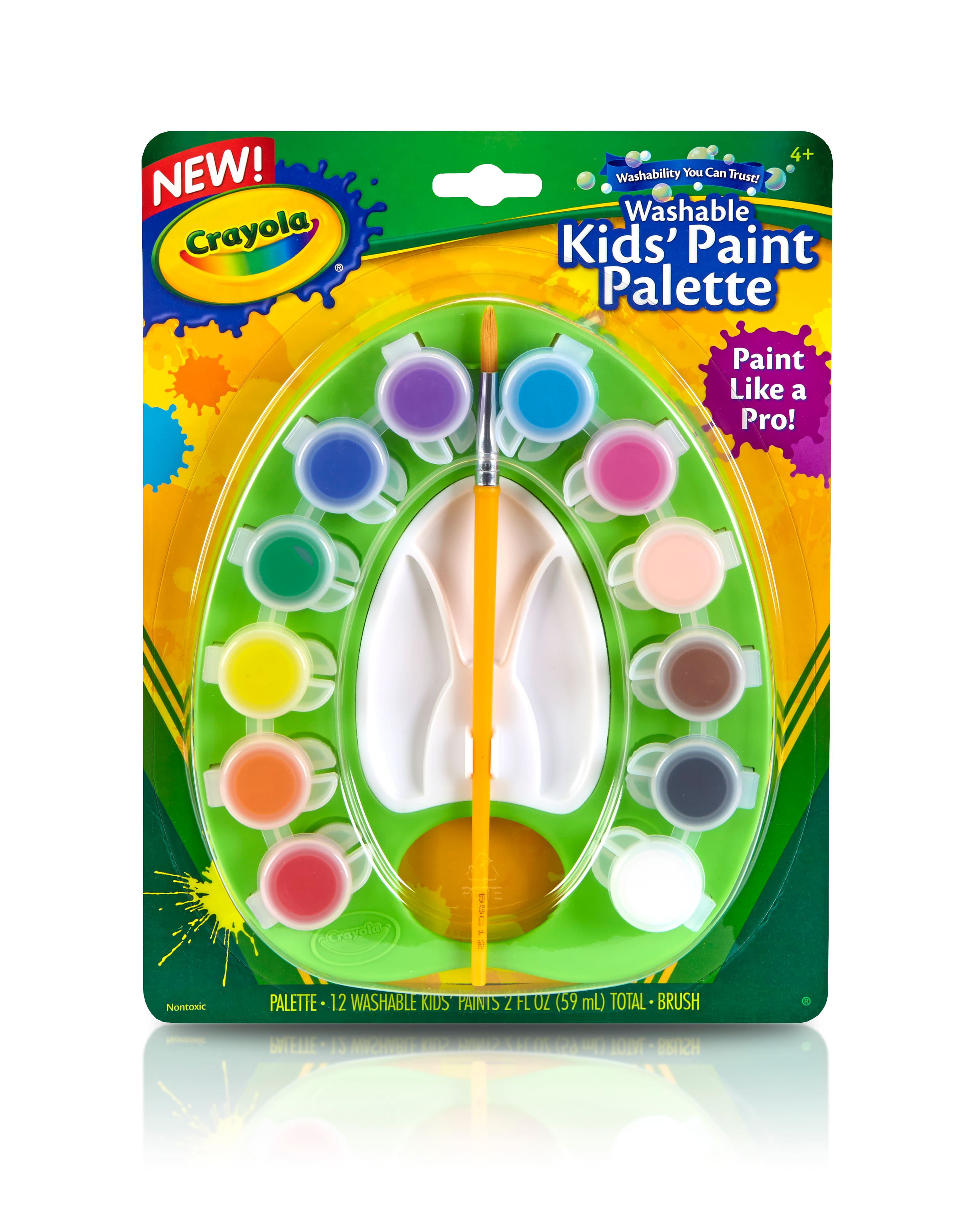 kids paint palette