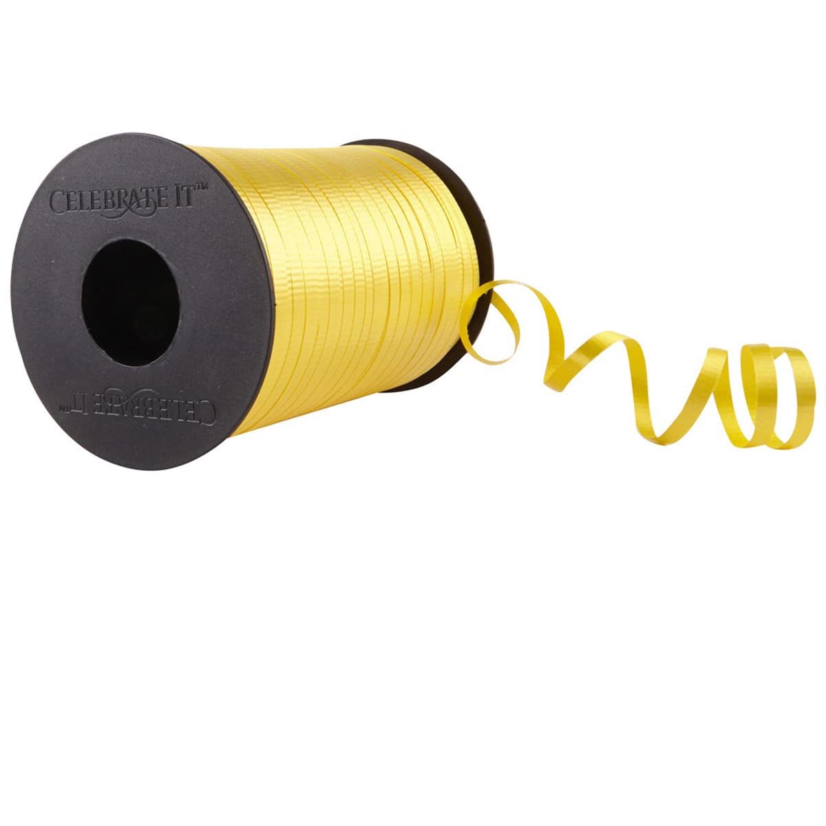 500yd. Textured Curling Ribbon by Celebrate It in Gold | Michaels