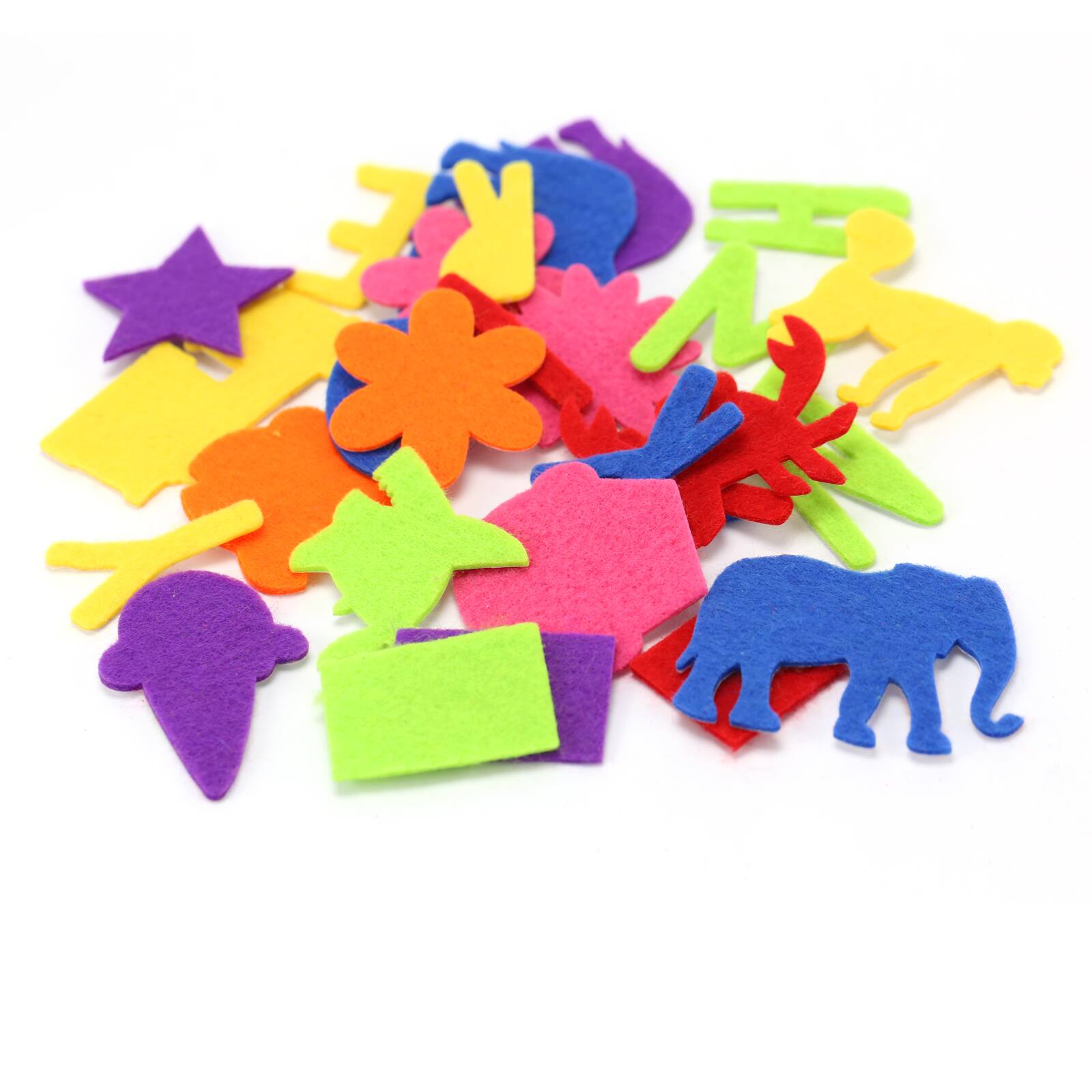 Find the Felt Shapes & Stickers Bucket By Creatology® at Michaels