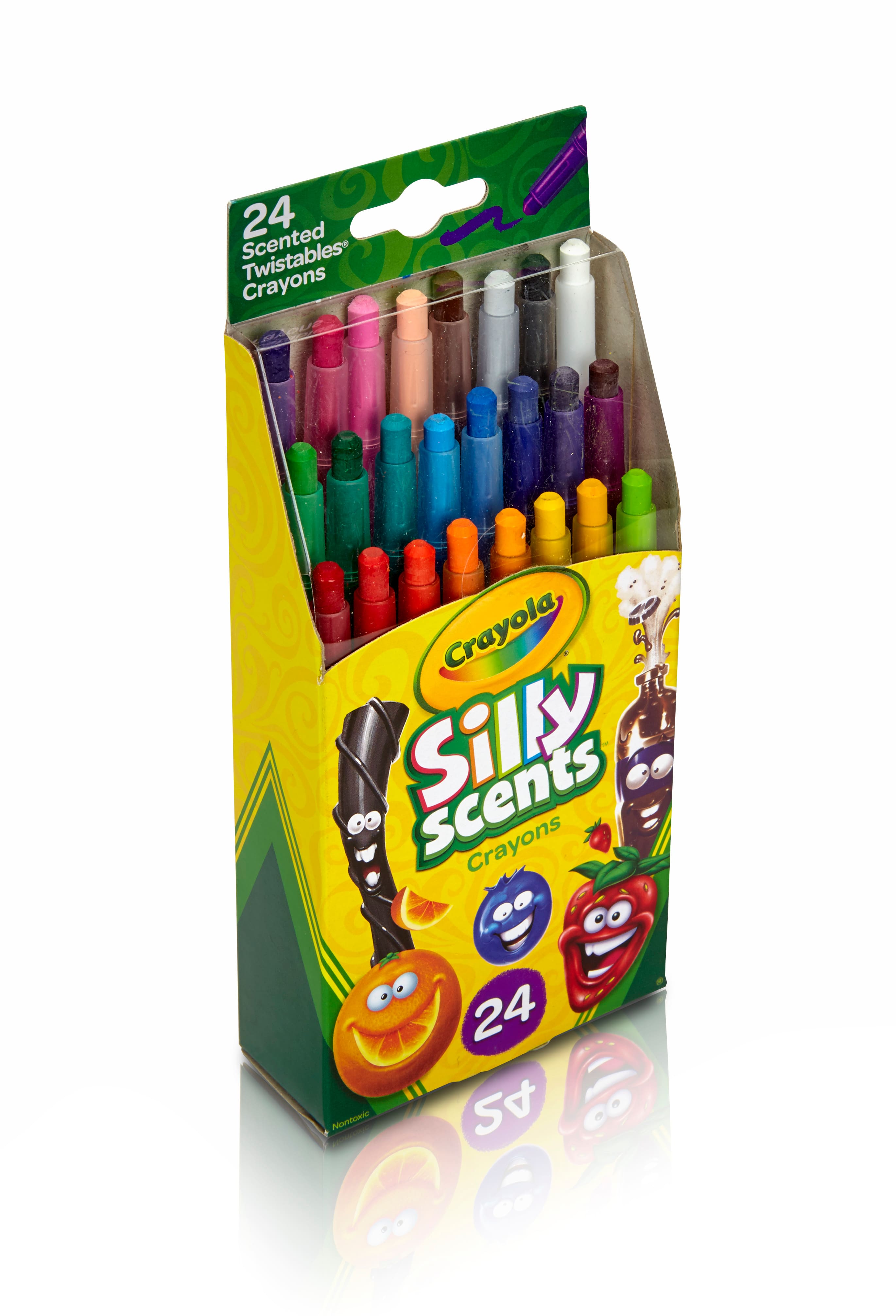 Crayola Silly Scents Twistables Crayons, Sweet Scented Crayons, 24 Count