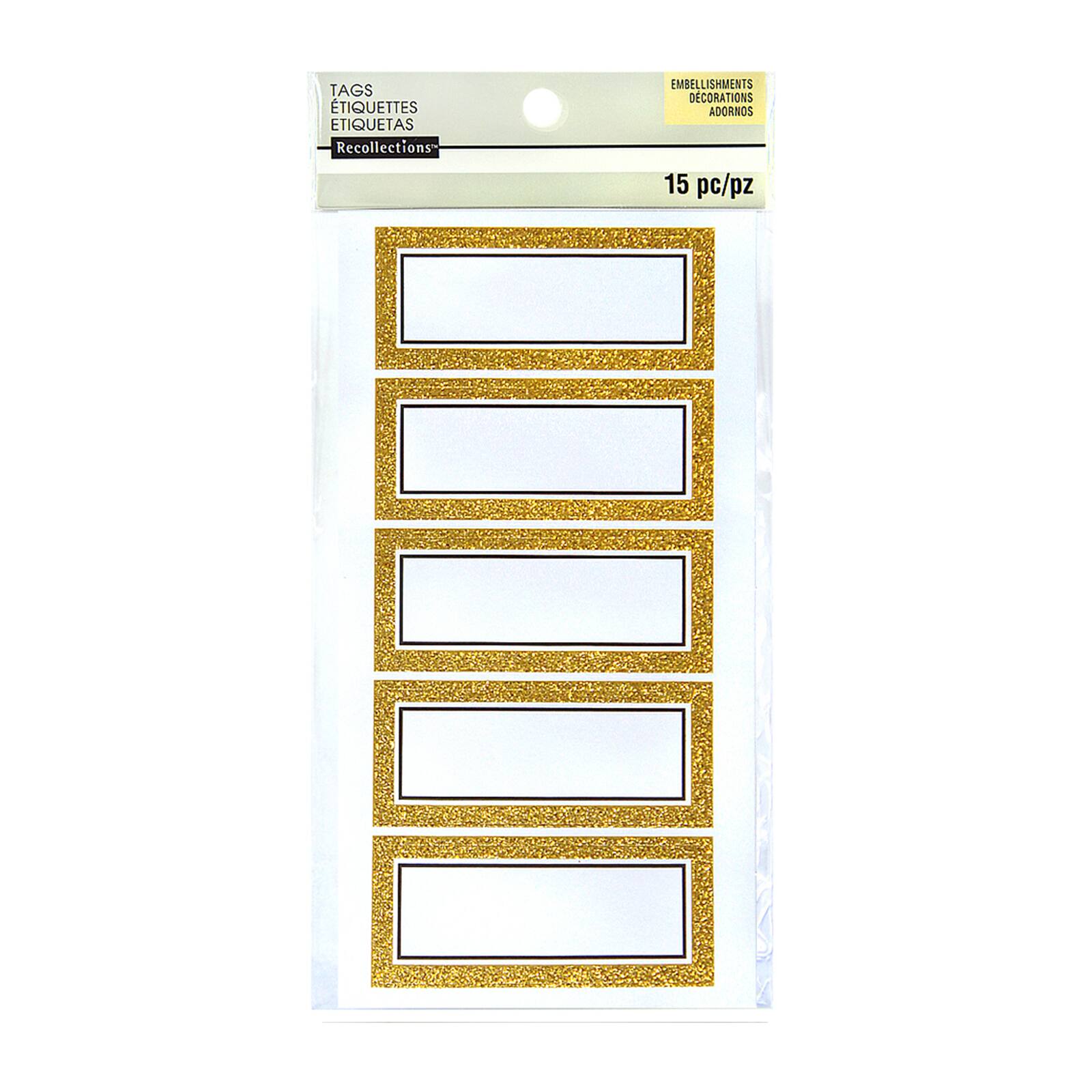 Recollections label stickers template
