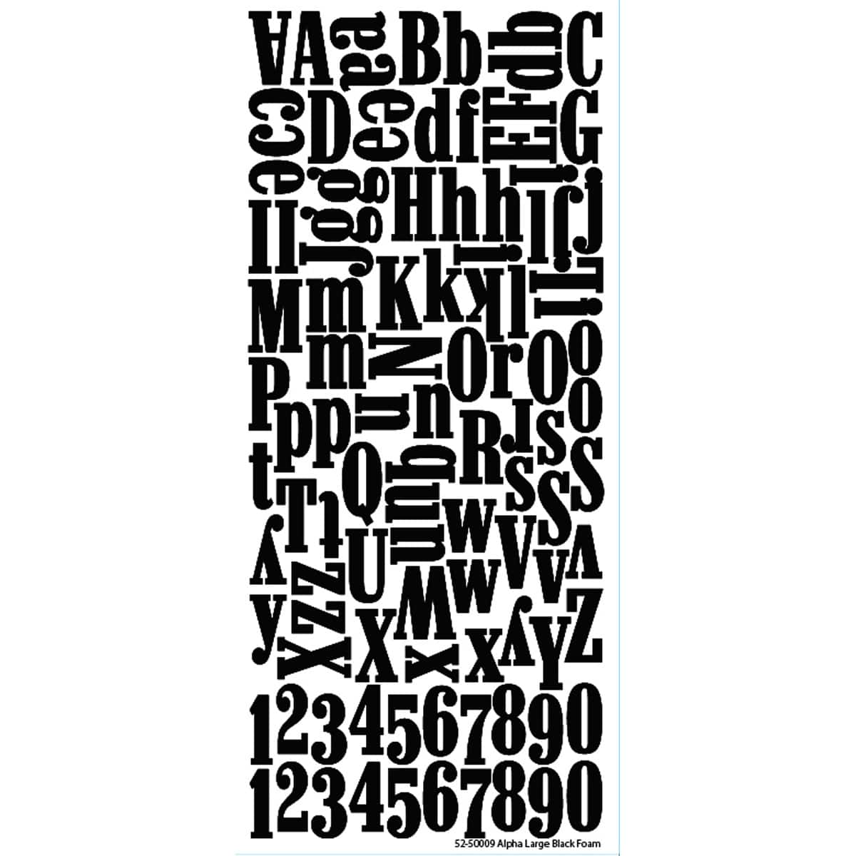 Sticko® Large Foam Alphabet Stickers