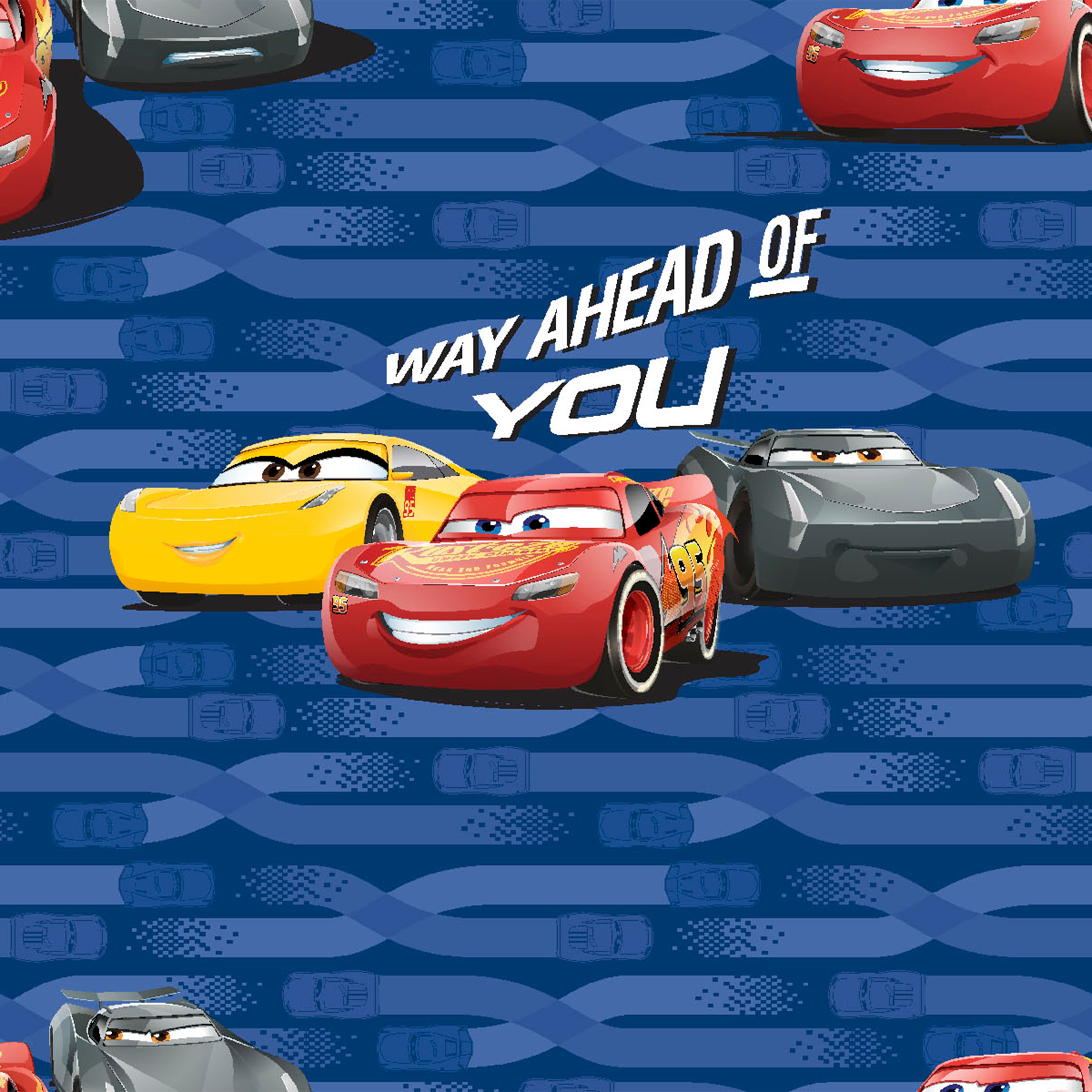 Disney® Cars Mcqueen & Cruz Quilting Cotton Fabric