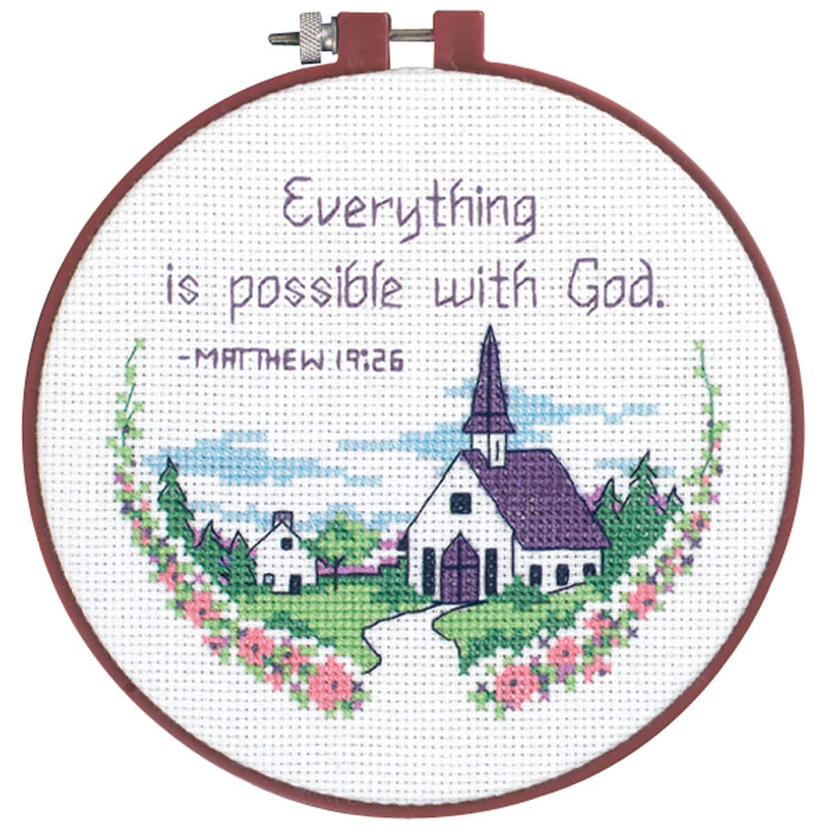 things counted cross stitch pattern