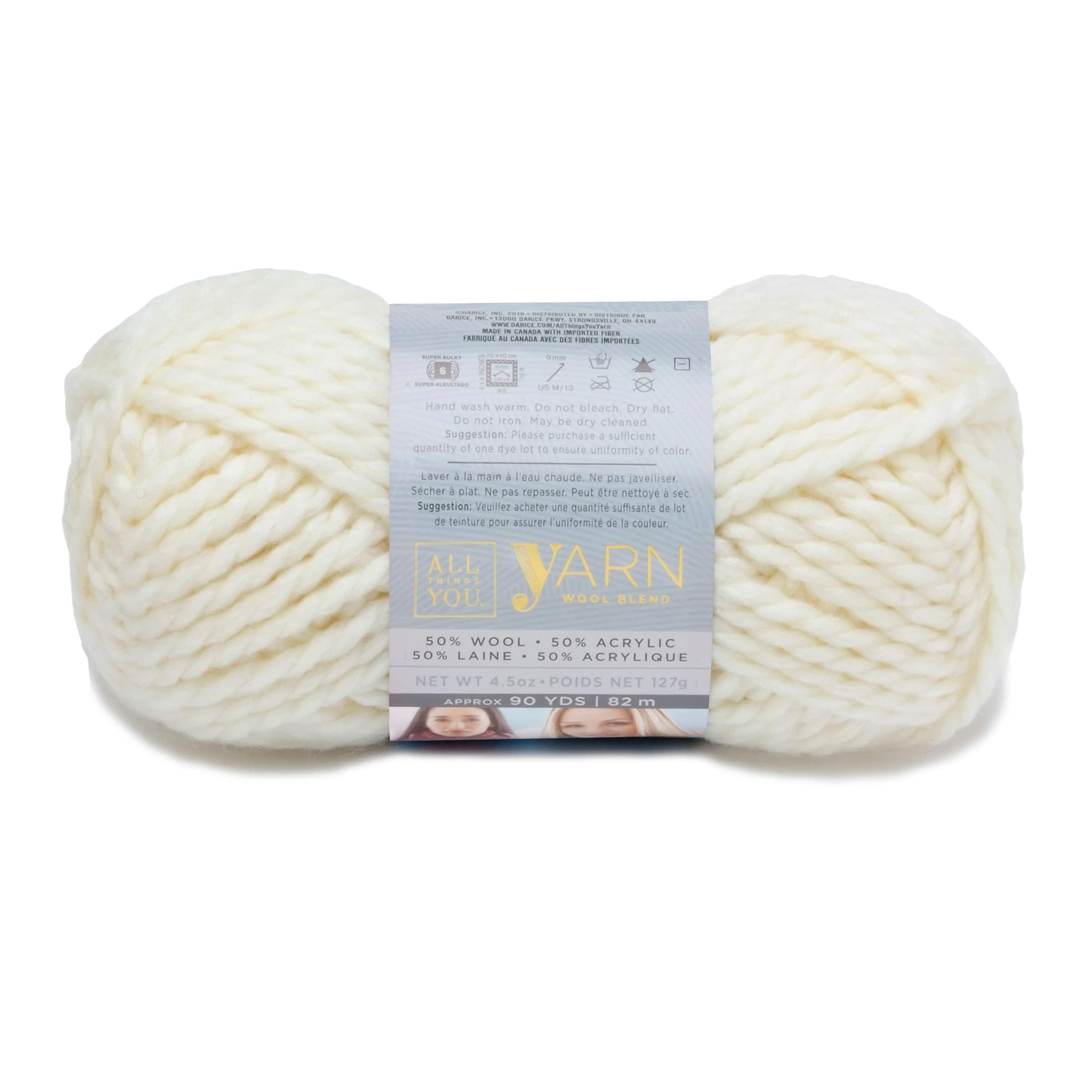 wool blend yarn