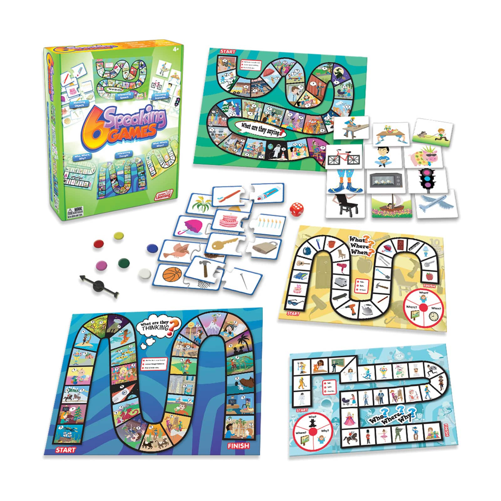 Junior Learning® 6 Speaking Games | Michaels