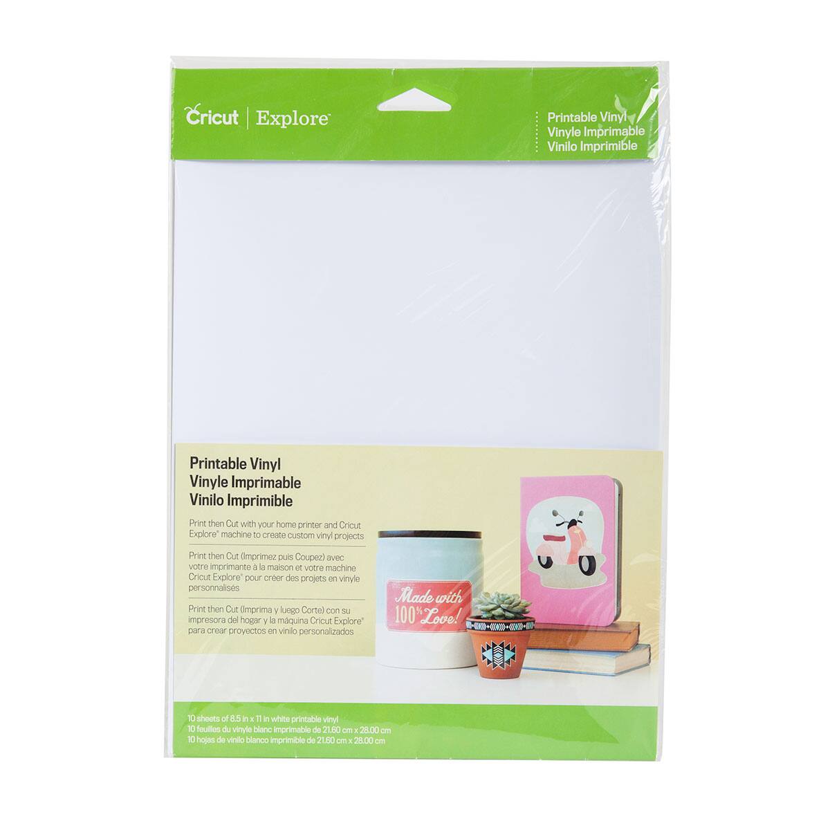 Cricut® Printable Vinyl Sheets