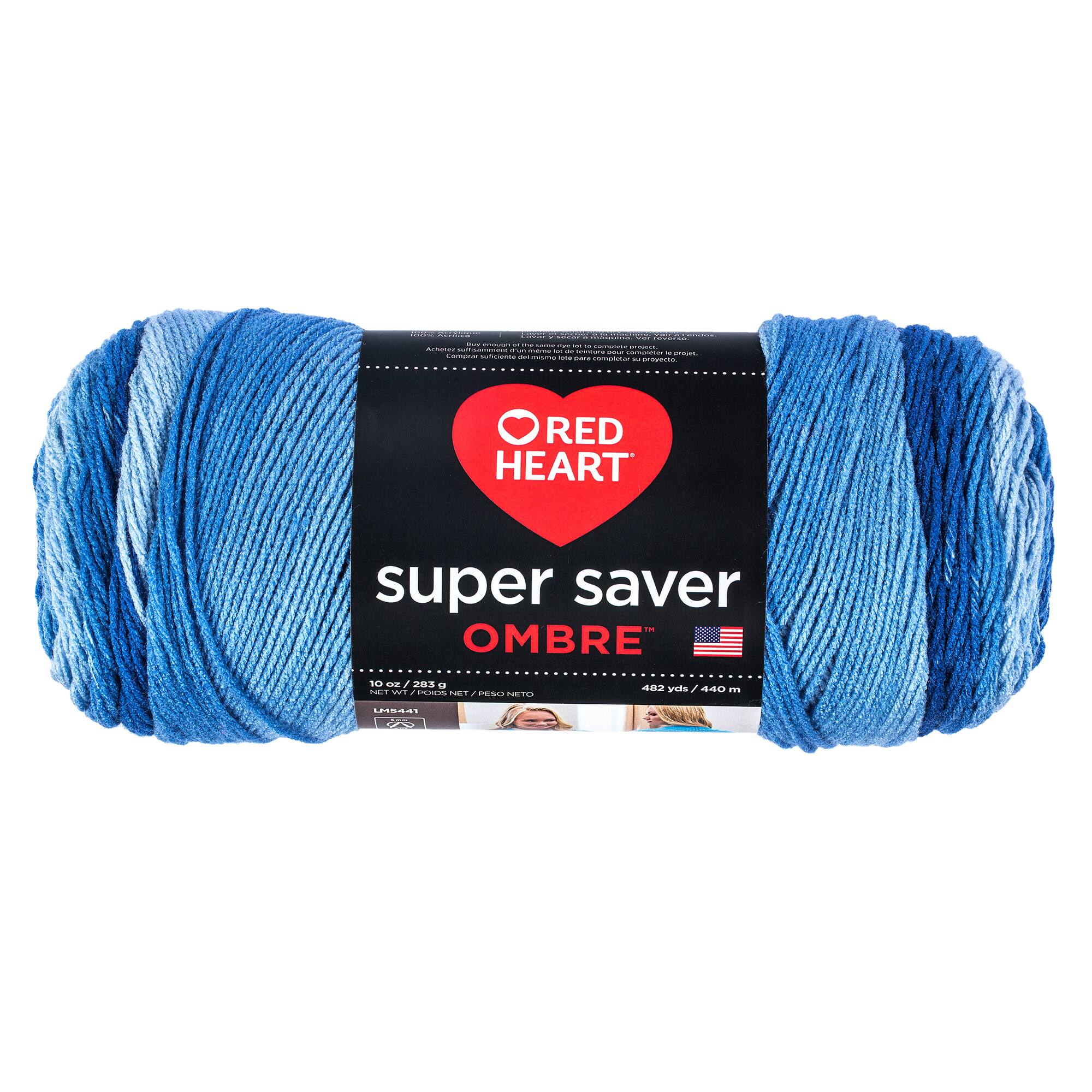 Buy the Red Heart® Super Saver® Yarn, Ombré at Michaels